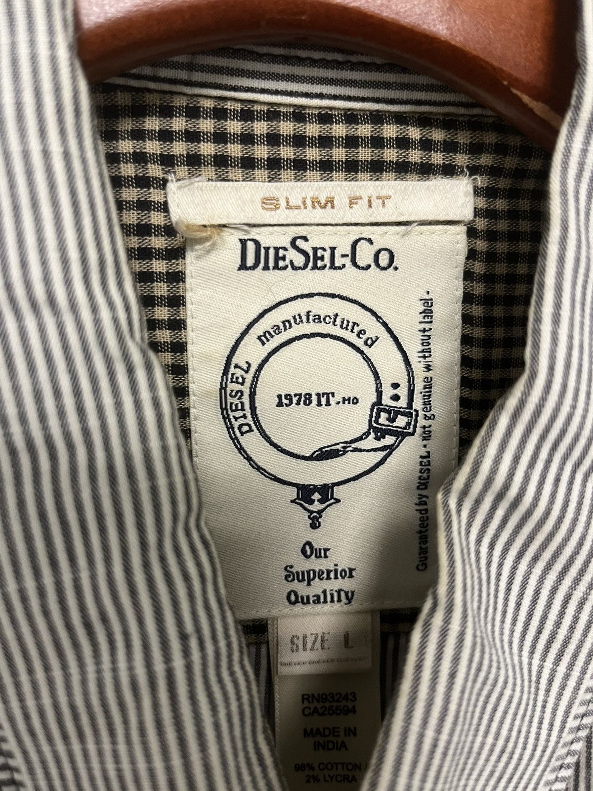 Diesel Diesel Shirt. Size large Size US L / EU 52-54 / 3 - 3 Thumbnail