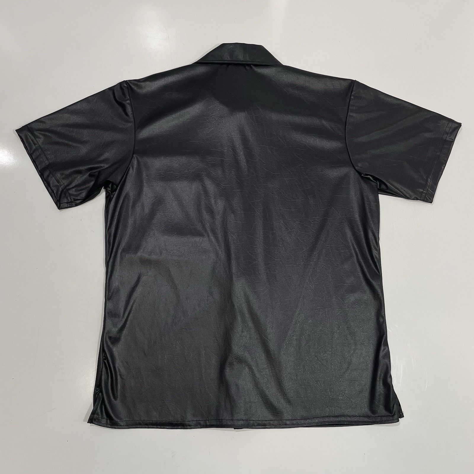 Hot Topic VTG POSITANO Black Belted Shirt Men’s M Club Rave Lounge Size US M / EU 48-50 / 2 - 8 Thumbnail
