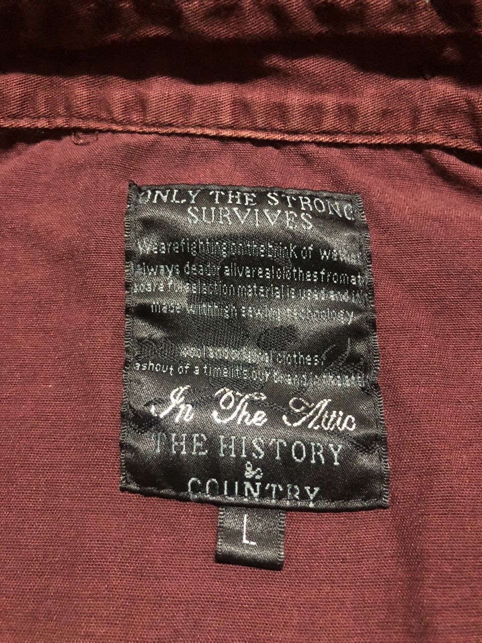 In The Attic In The Attic History & Country Snap Button Shirt Size US M / EU 48-50 / 2 - 16 Thumbnail