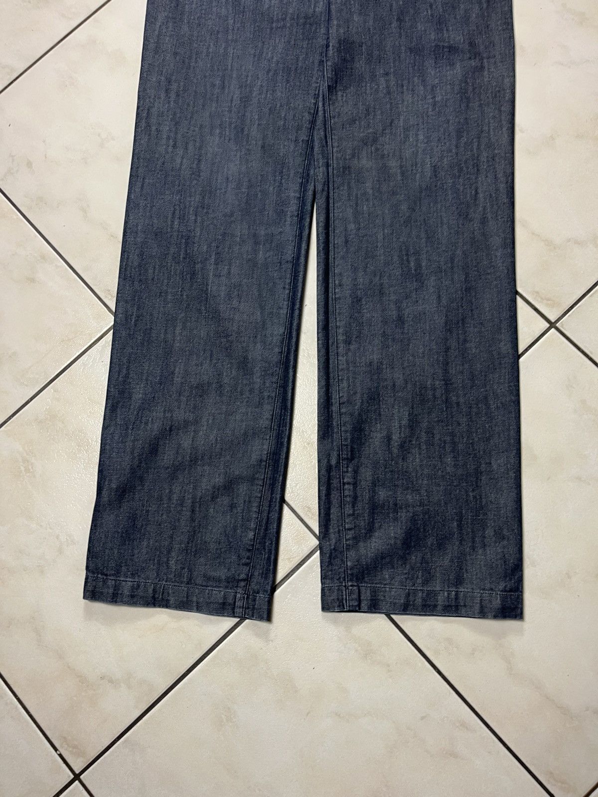 Designer × Mugler × Thierry Mugler Vintage Thierry Mugler men denim jeans pants alien goth dark Size US 34 / EU 50 - 5 Thumbnail