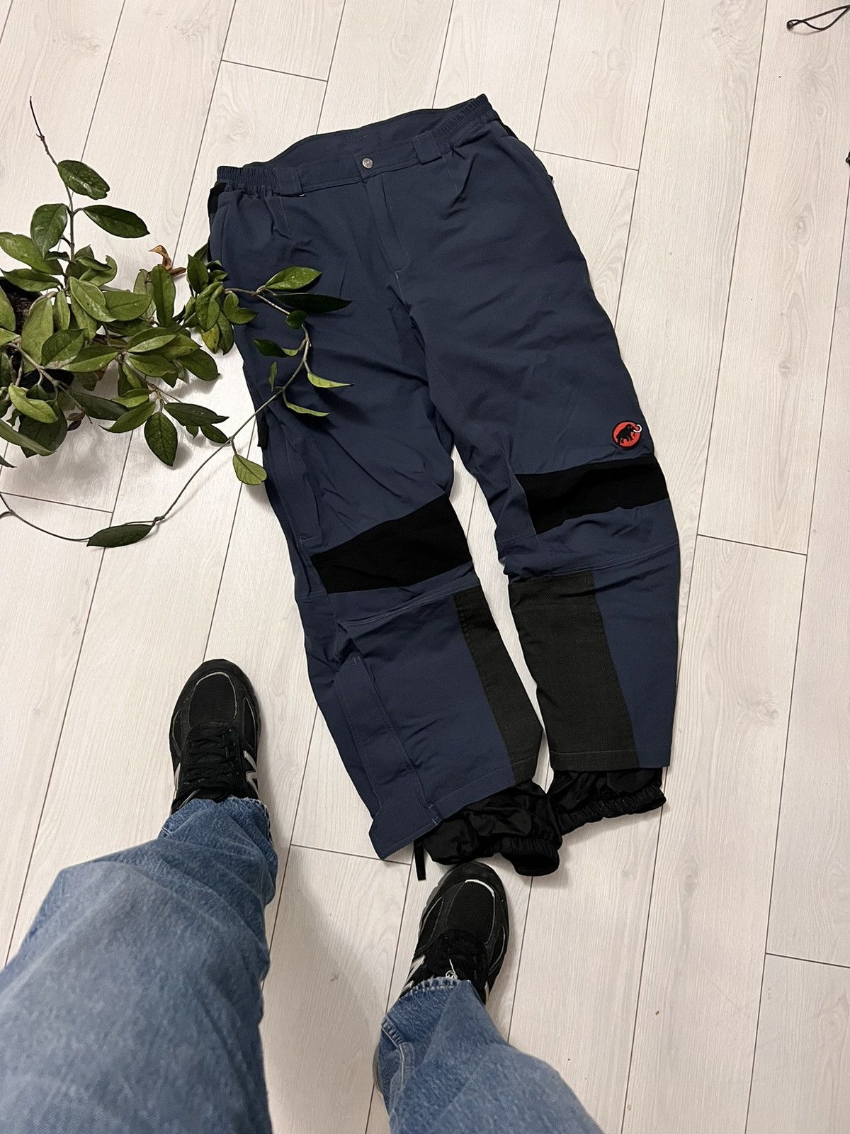 Image of Mammut Pant’S Ski Pant in Blue, Men's (Size 34)