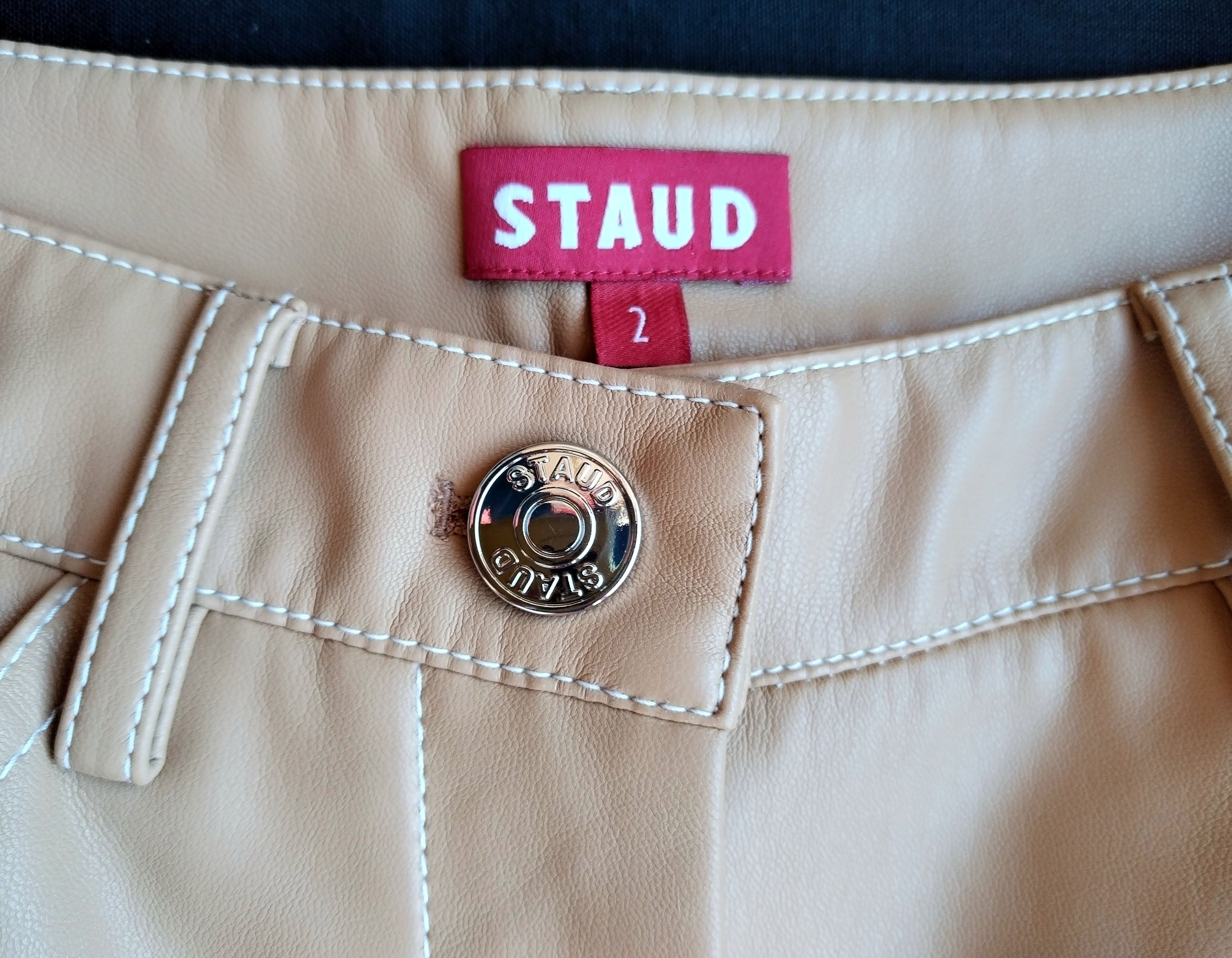 Staud Domino vegan leather pants Size 26" / US 2 / IT 38 - 6 Thumbnail