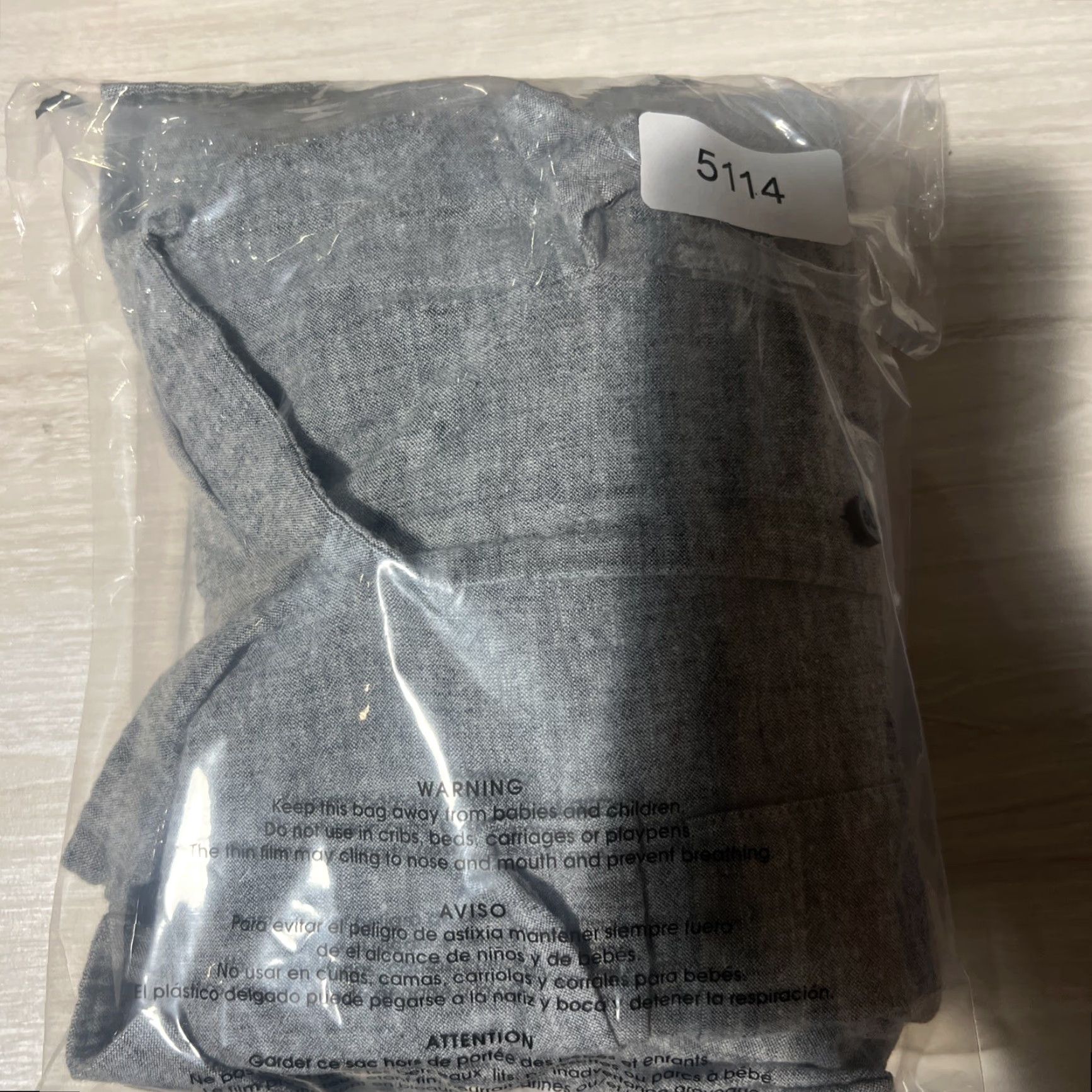 Express Express Cotton Linen Button Short Sleeve Top XL Gray Womens Size XL / US 12-14 / IT 48-50 - 4 Thumbnail
