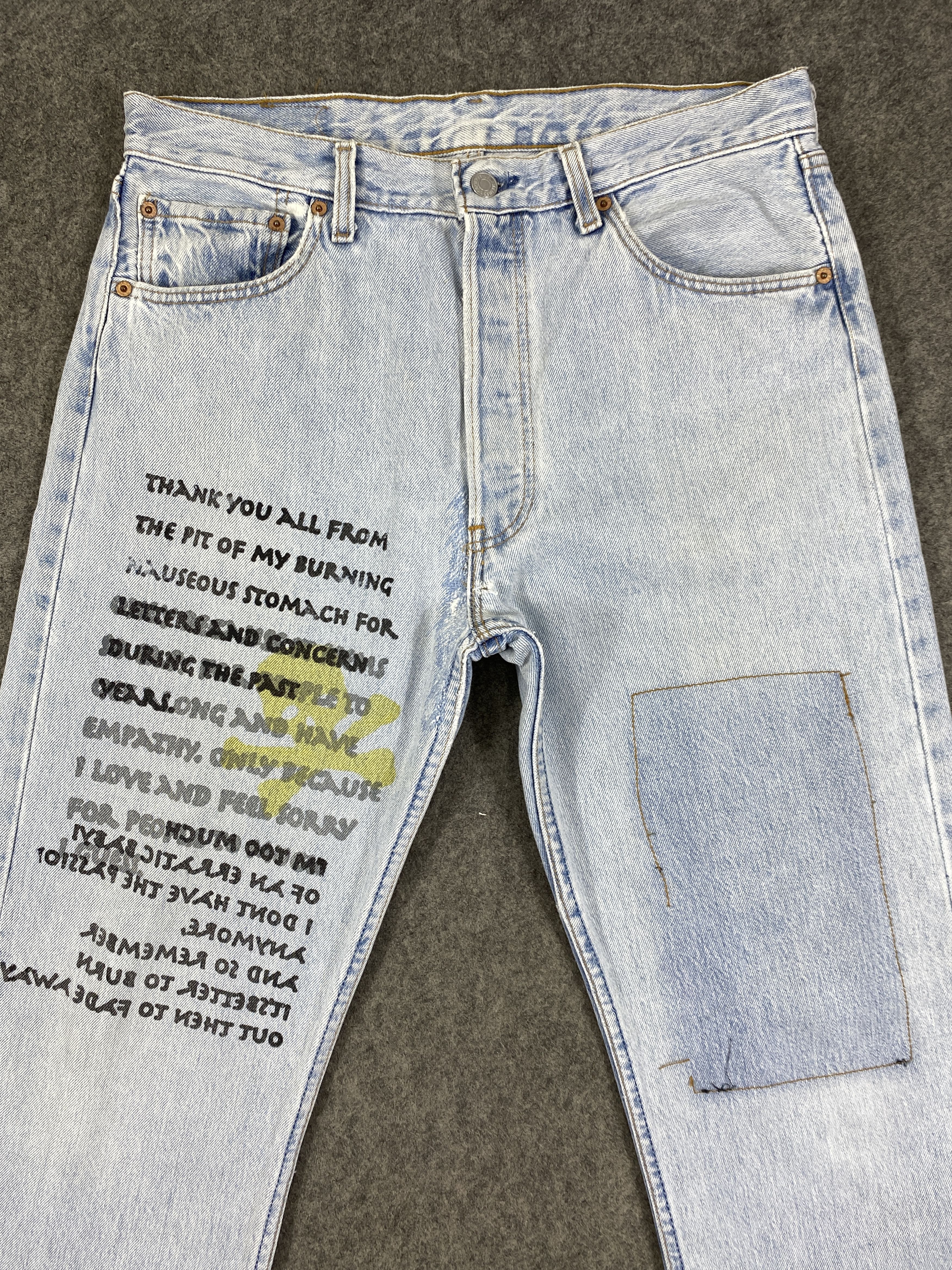 Levi's Light Blue Wash Vintage Levis Jeans 33x32.5 - JN3098 Size US 33 - 3 Thumbnail
