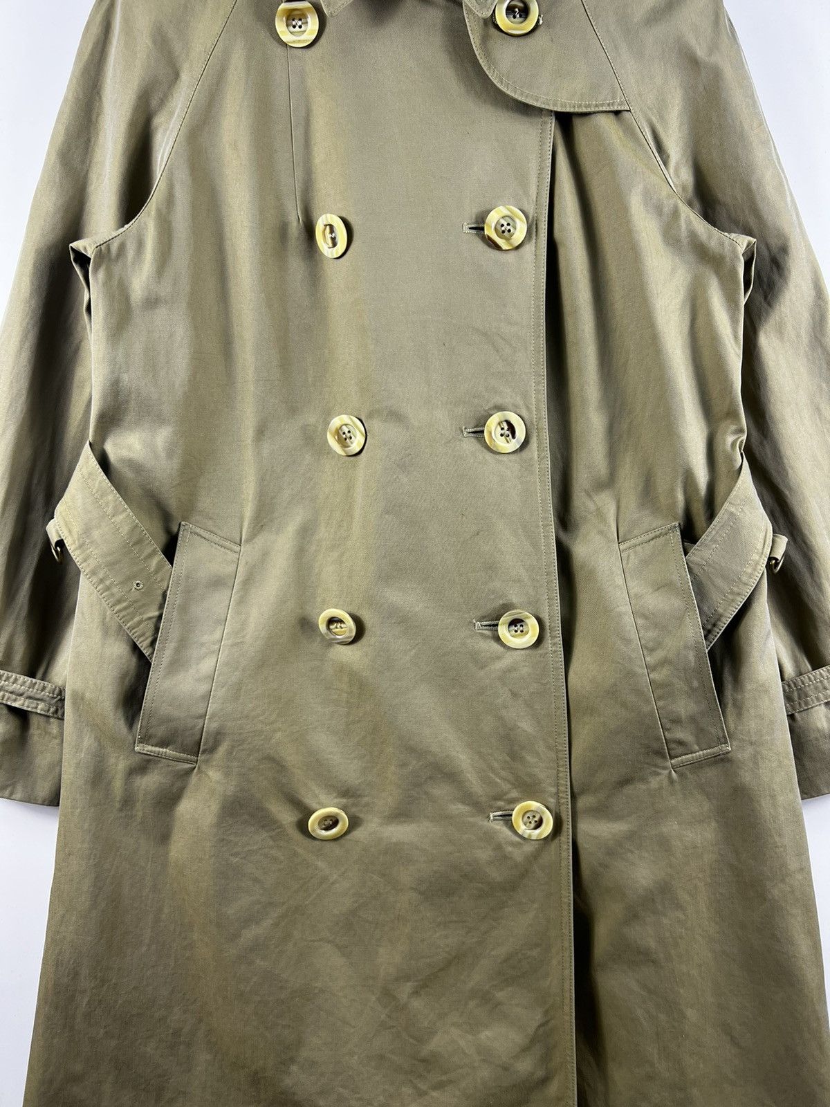 Aquascutum 🔥VERY VINTAGE🔥 AQUASCUTUM LONDON TRENCH COAT Size M / US 6-8 / IT 42-44 - 5 Thumbnail