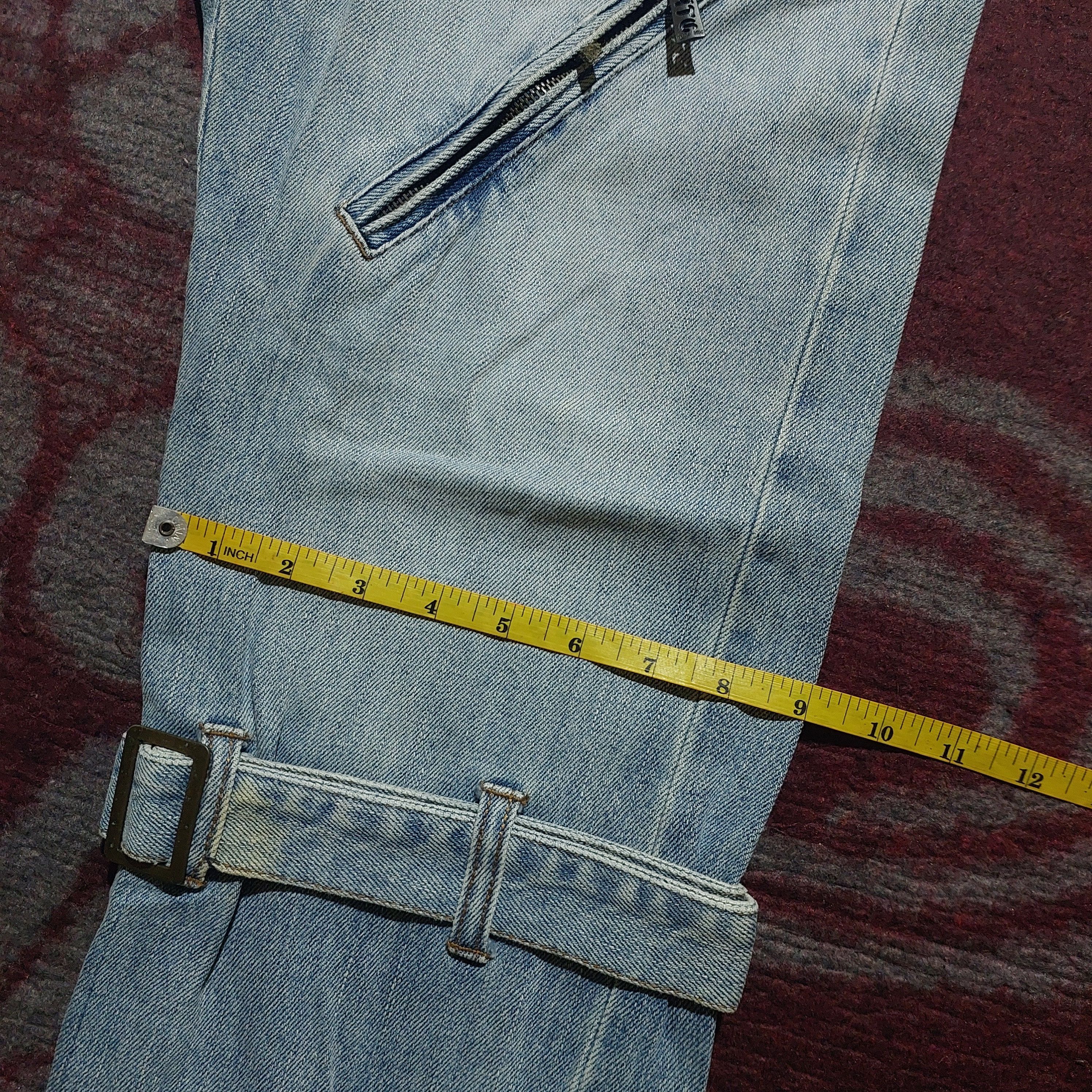 In The Attic In the attic multi zipper distressed bondage jeans Size US 30 / EU 46 - 18 Thumbnail