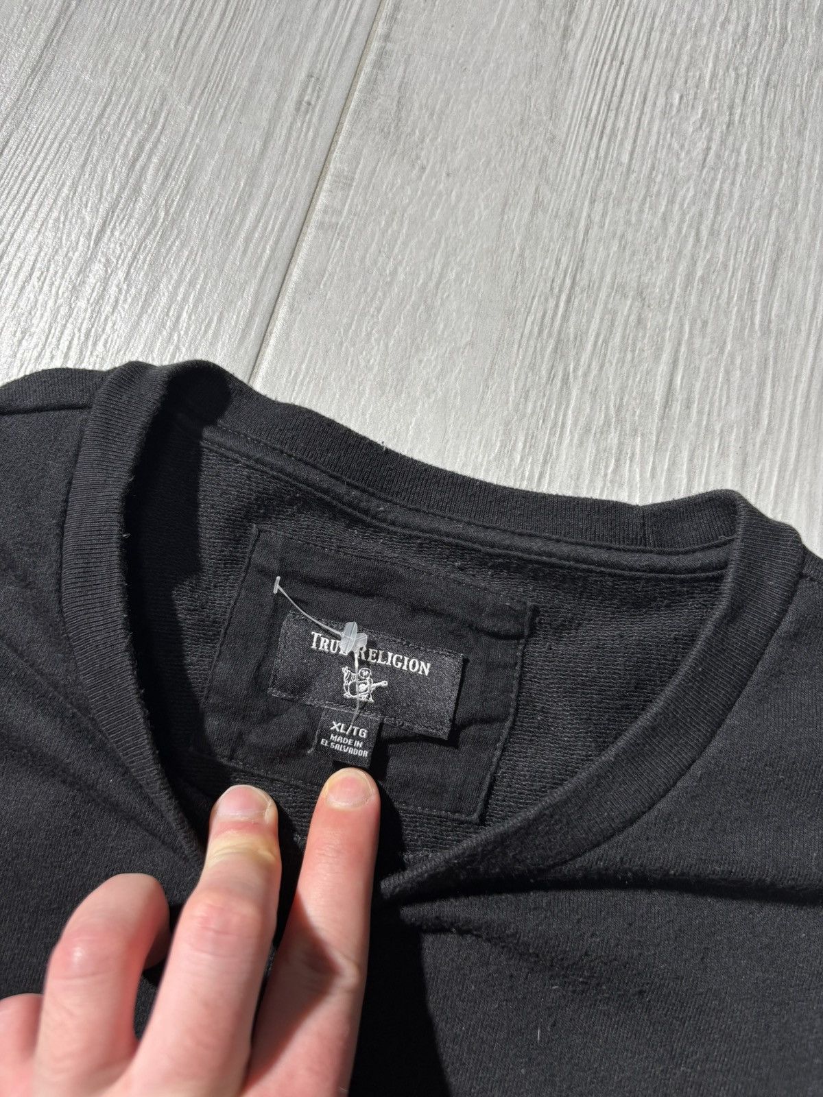 True Religion True Religion Sweatshirt Embroidered Logo Y2K Size US XL / EU 56 / 4 - 4 Thumbnail