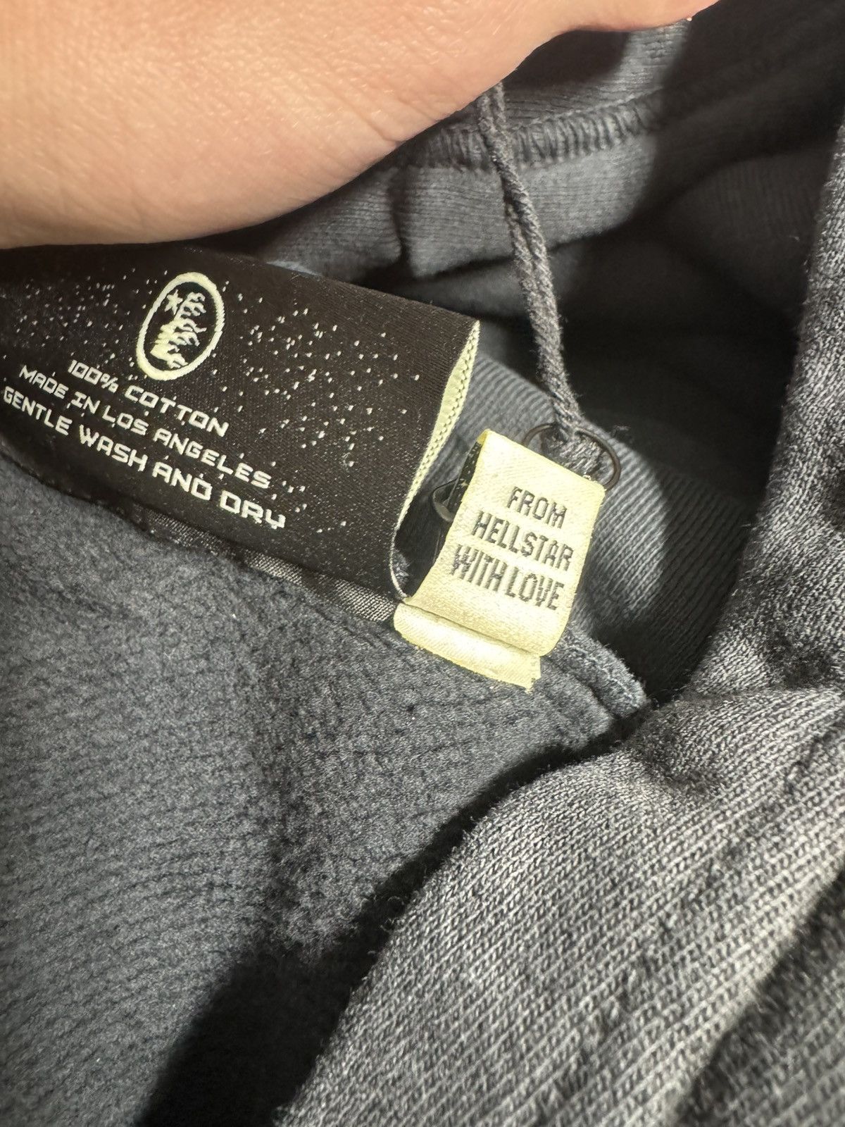HELLSTAR Smoke Black Uniform Hoodie - Size Small - 100% AUTHENTIC Size US S / EU 44-46 / 1 - 10 Thumbnail
