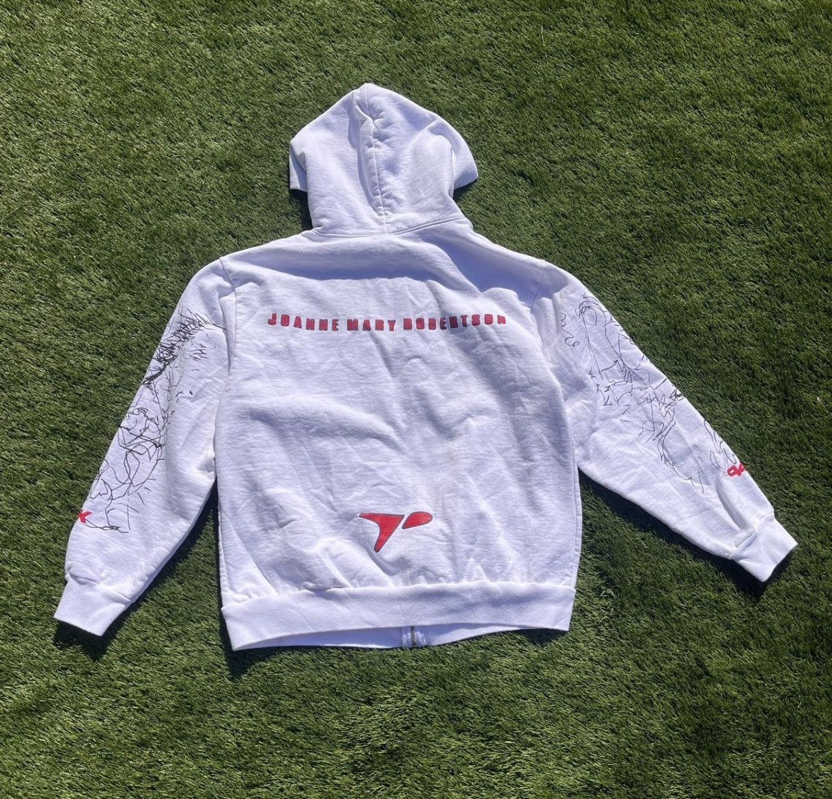 P4K Joanne Robertson Zip Up hoodie Dean Blunt Size US M / EU 48-50 / 2 - 5 Thumbnail