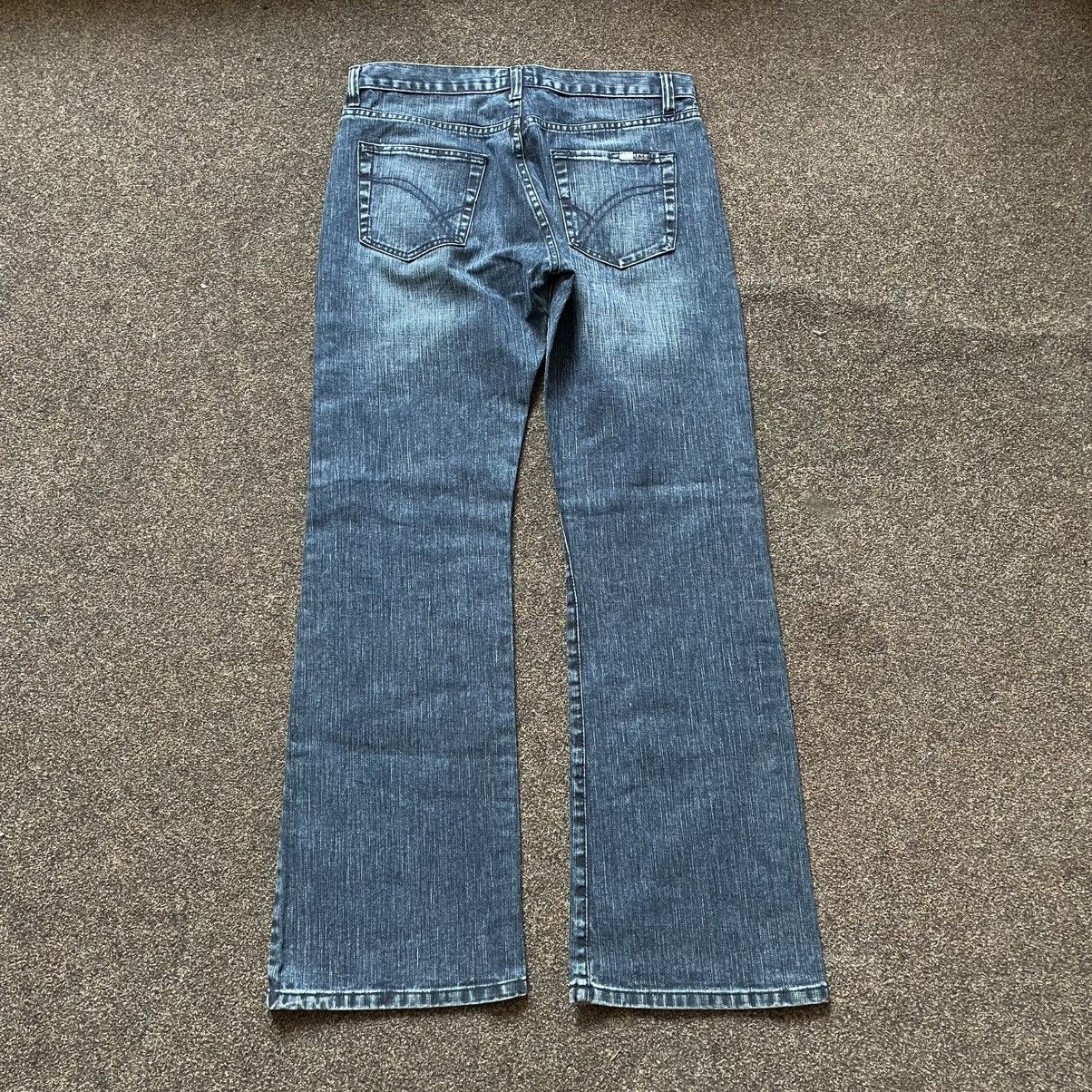Vintage Vintage Y2K Baggy Faded Jeans Grunge Skate Distressed 35 Size 35" - 2 Thumbnail