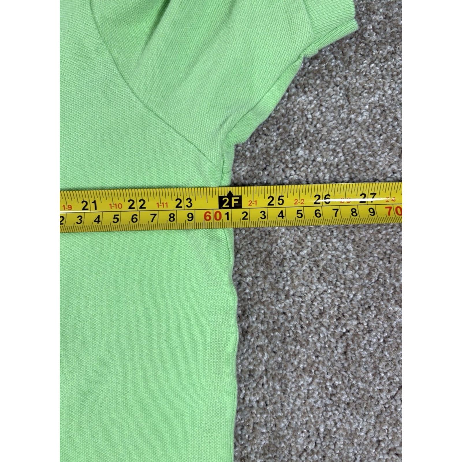 Polo Ralph Lauren VINTAGE Polo Ralph Lauren Shirt Polo Green Men XL 100% Cotton Green Short Sleeve Collared Polo Ralph Lauren Big Pony Mens Size US XL / EU 56 / 4 - 7 Thumbnail