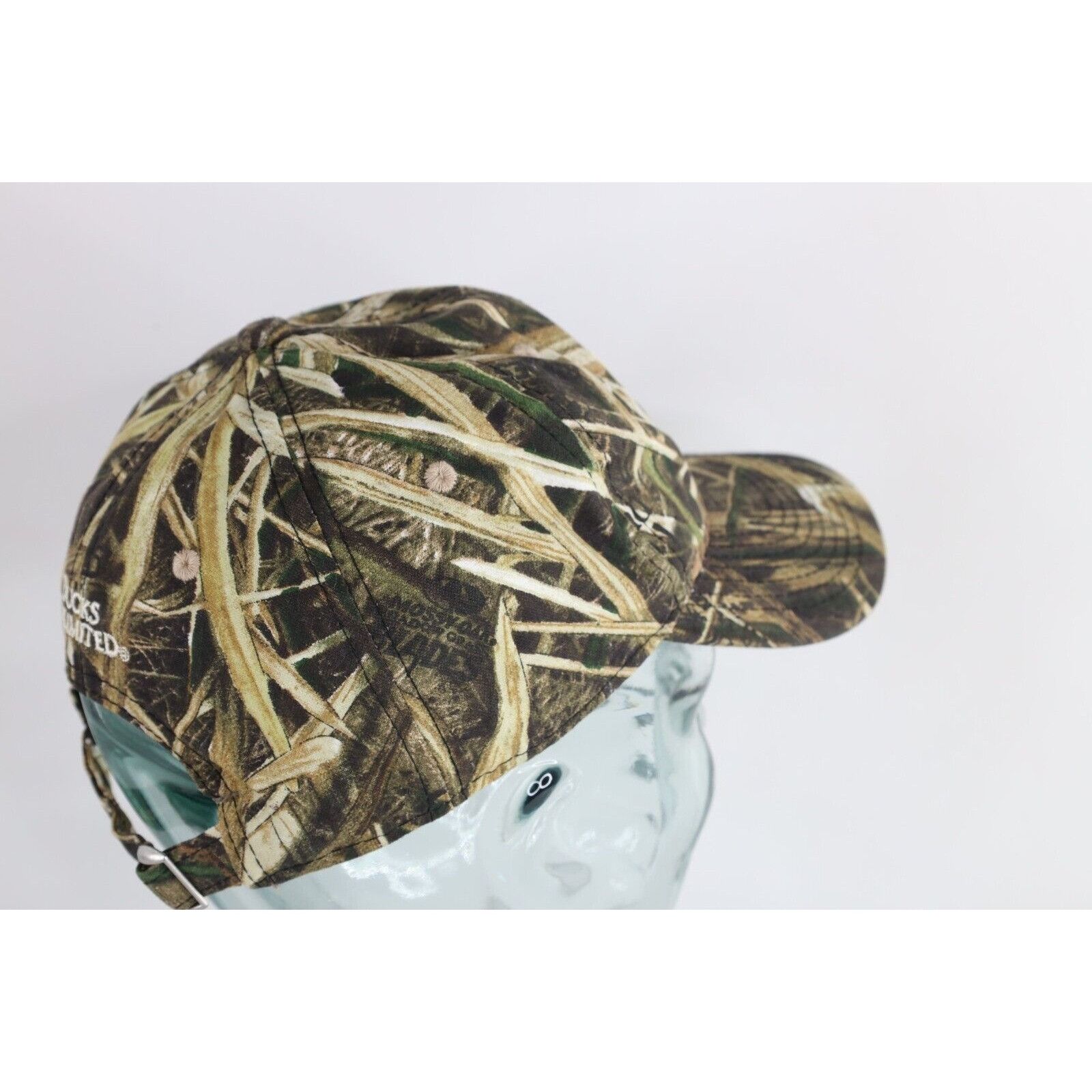 Vintage Deadstock Vintage Ducks Unlimited Spell Out Mossy Oak Hat Size ONE SIZE - 4 Thumbnail