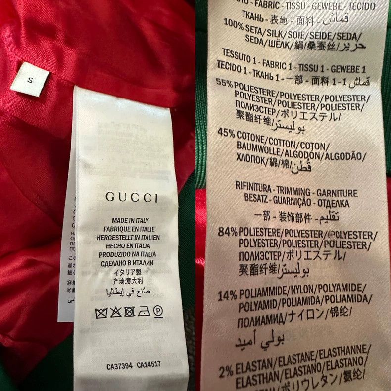 Gucci Gucci Horse buckle silk technology jacket Size US S / EU 44-46 / 1 - 6 Thumbnail