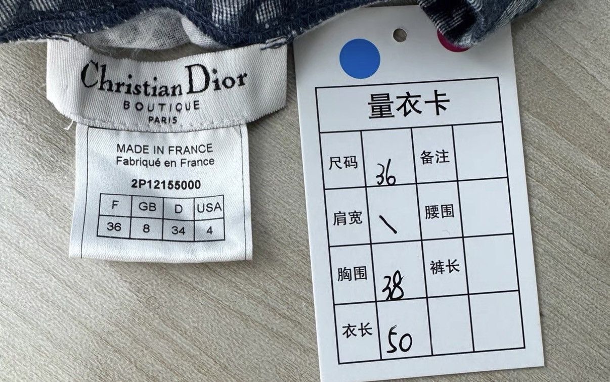 Dior DIOR Oblique All Over Print Sleeveless Tank Top K12 Size XS / US 0-2 / IT 36-38 - 6 Thumbnail