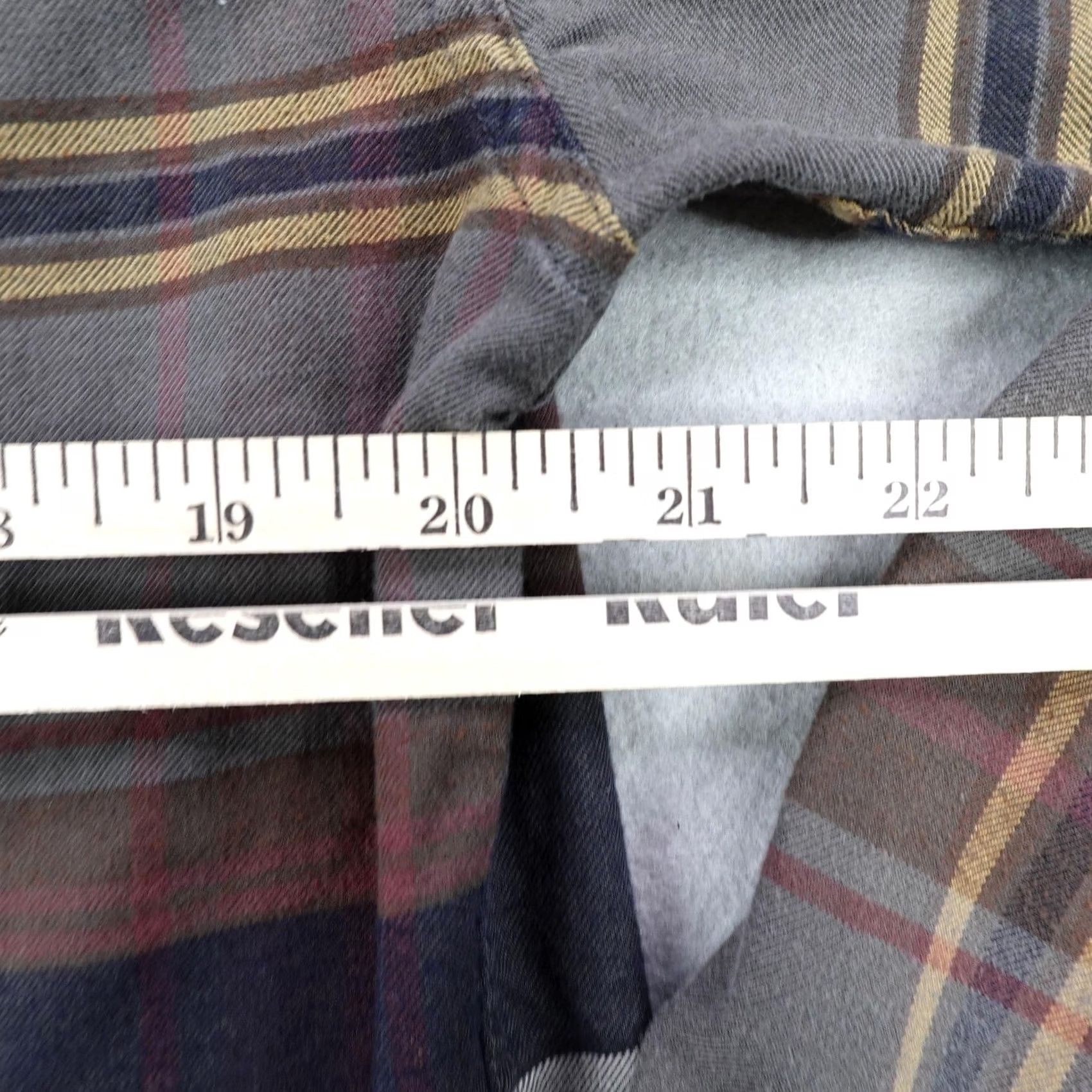 Patagonia Patagonia Mens Medium Brown Gray Plaid Flannel Button Up Organic Cotton Shirt Size US M / EU 48-50 / 2 - 5 Thumbnail