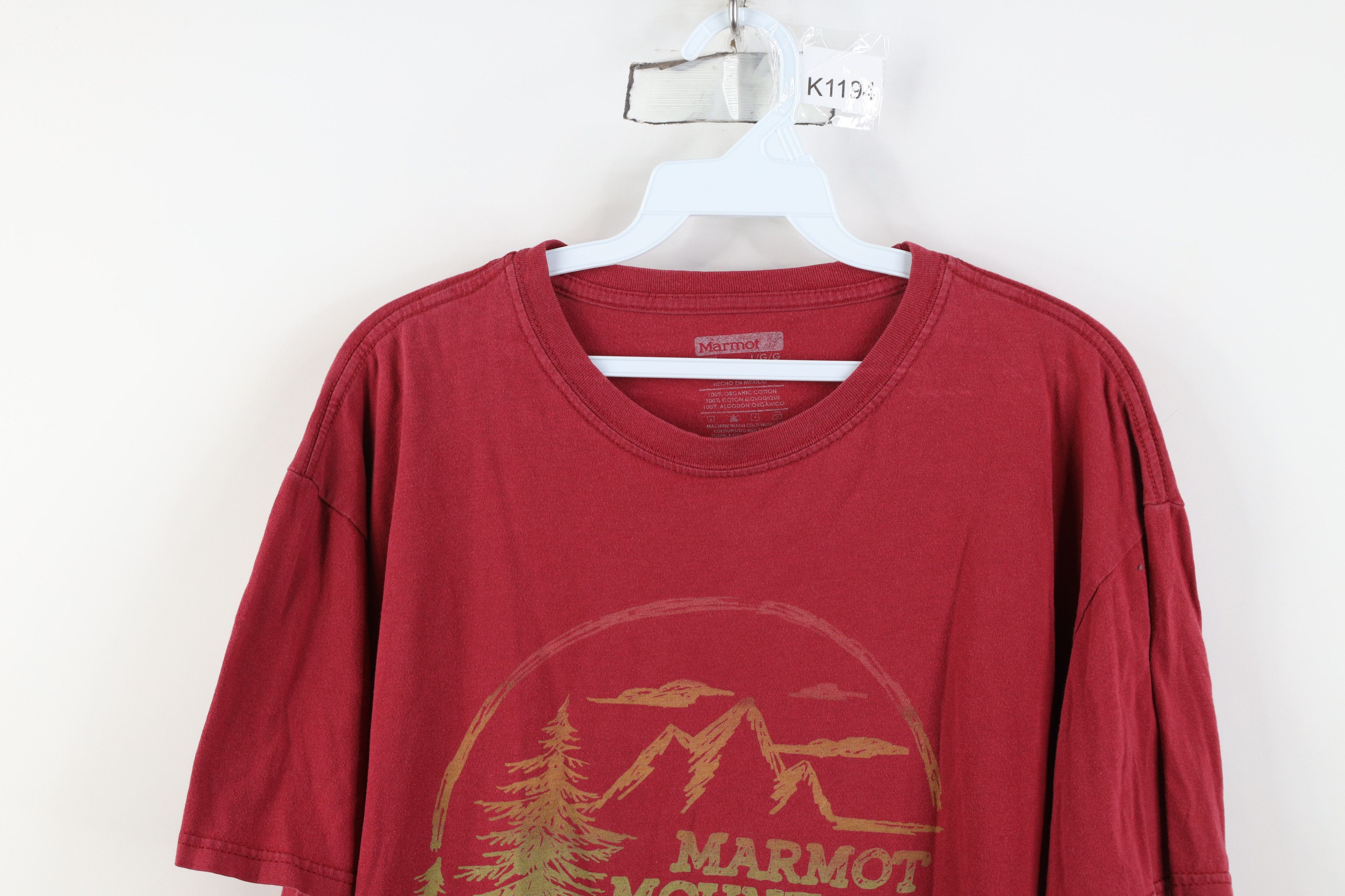 Marmot Marmot Spell Out Mountain Works Hiking Trekking T-Shirt Size US L / EU 52-54 / 3 - 2 Thumbnail