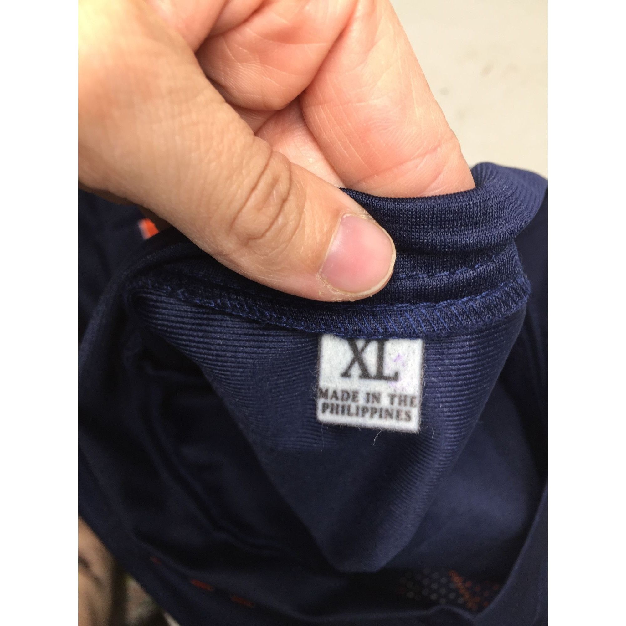 Other Jack Sanborn Autographed Navy Blue Short Sleeved Jersey Size Size US XL / EU 56 / 4 - 3 Thumbnail