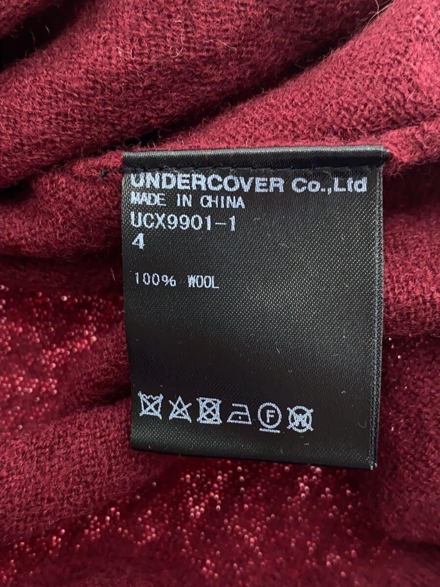 Undercover AW23 Logo Embroidered Wool Knit Sweater Size US XL / EU 56 / 4 - 6 Thumbnail