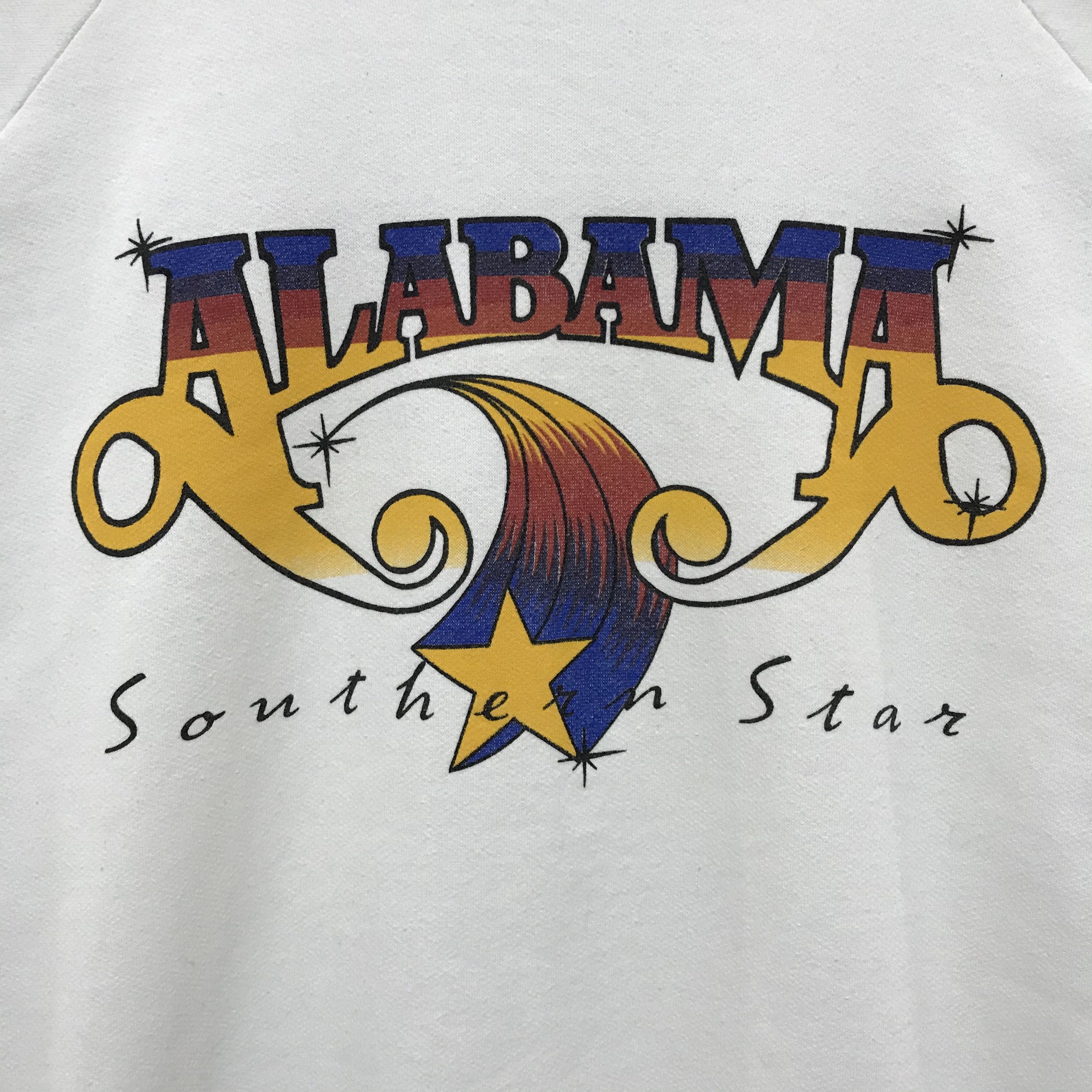 Band Tees ALABAMA 1989 Southern Star Vintage Sweatshirt Crewneck Band Size US L / EU 52-54 / 3 - 5 Thumbnail