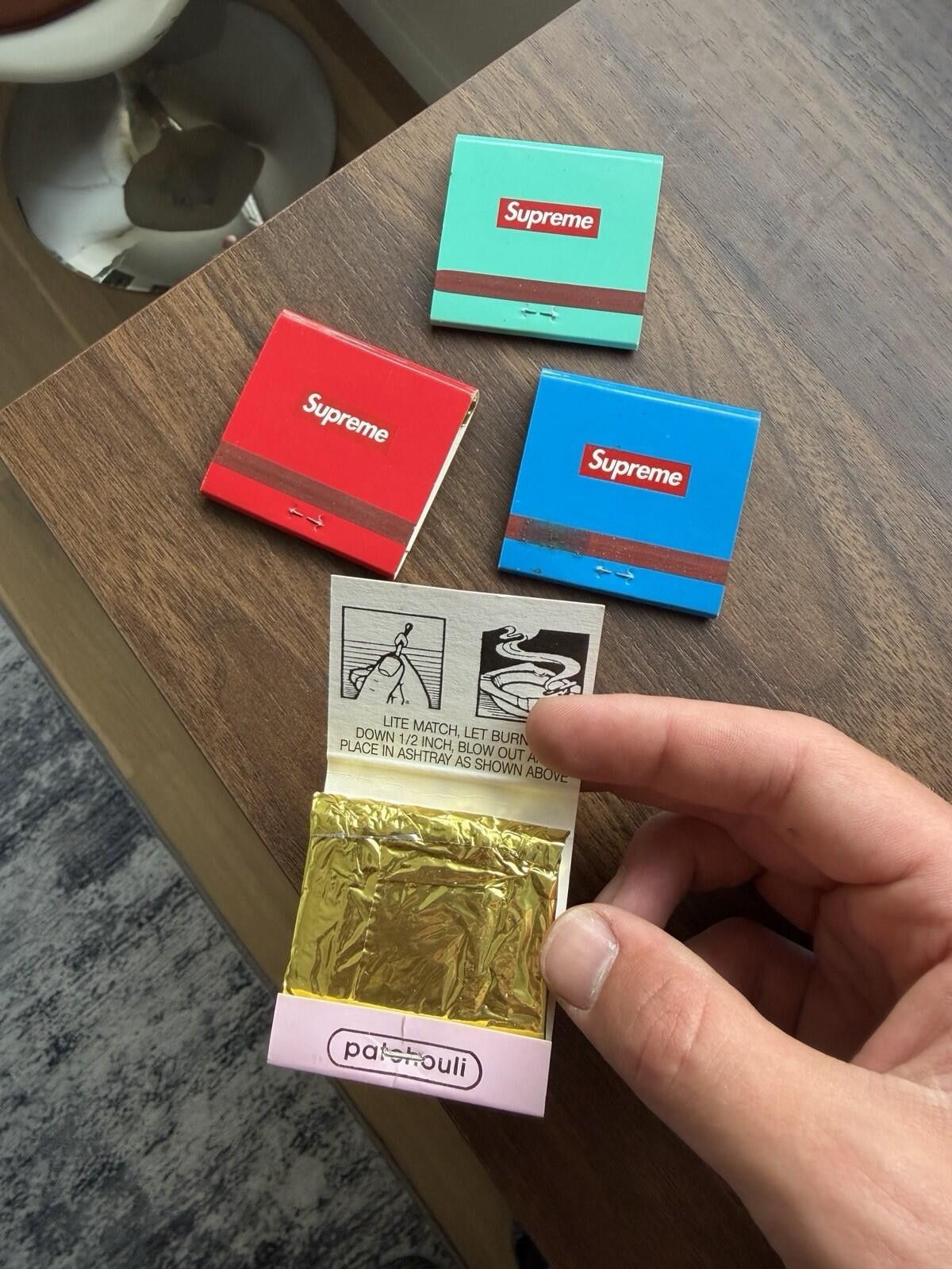 Supreme Supreme Incense Matches Set of 4 Unused Size ONE SIZE - 3 Thumbnail