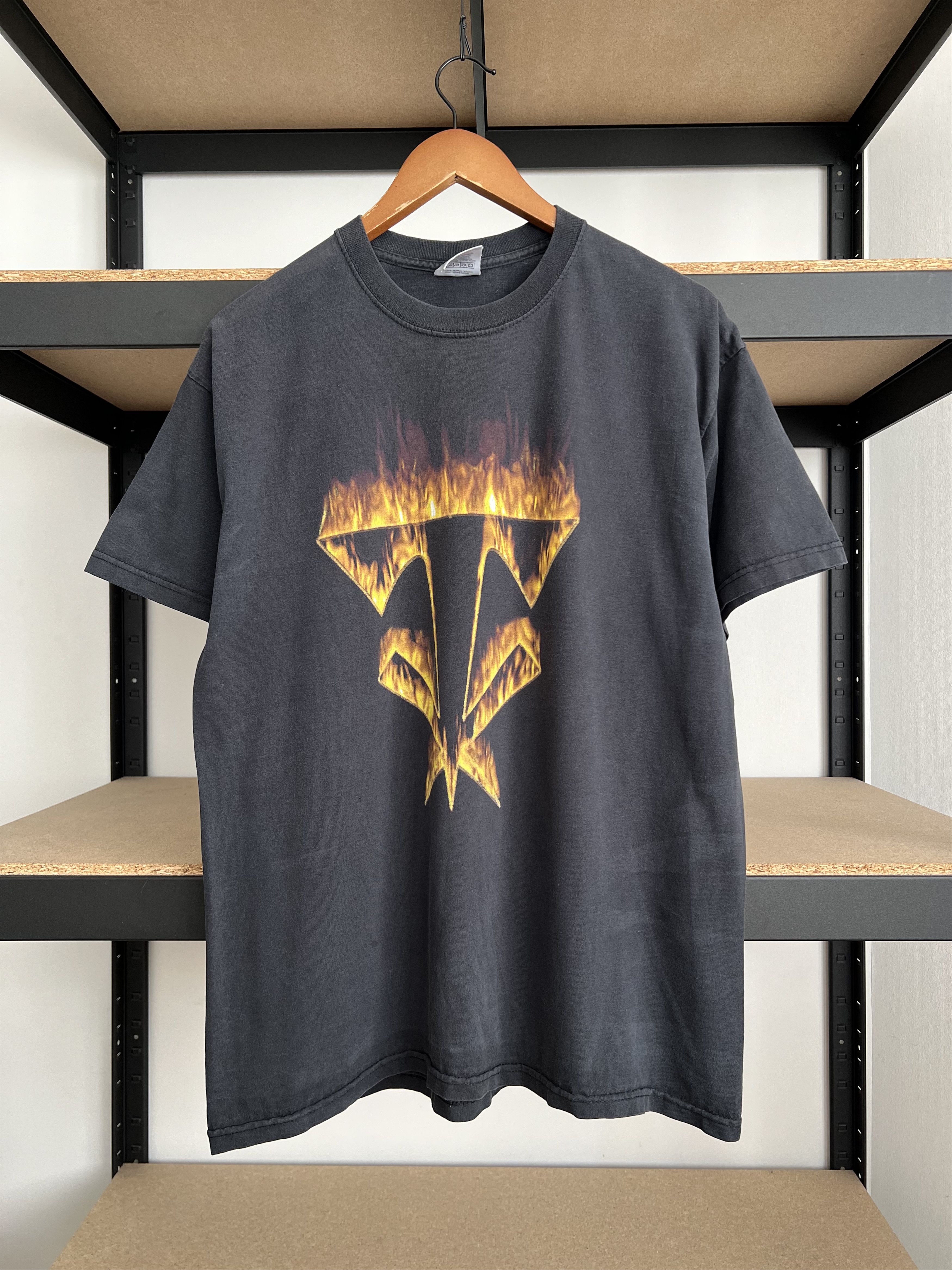 WWE Vintage 2004 Undertaker Begins Again WWE Black T-shirt Size US L / EU 52-54 / 3 - 1 Thumbnail
