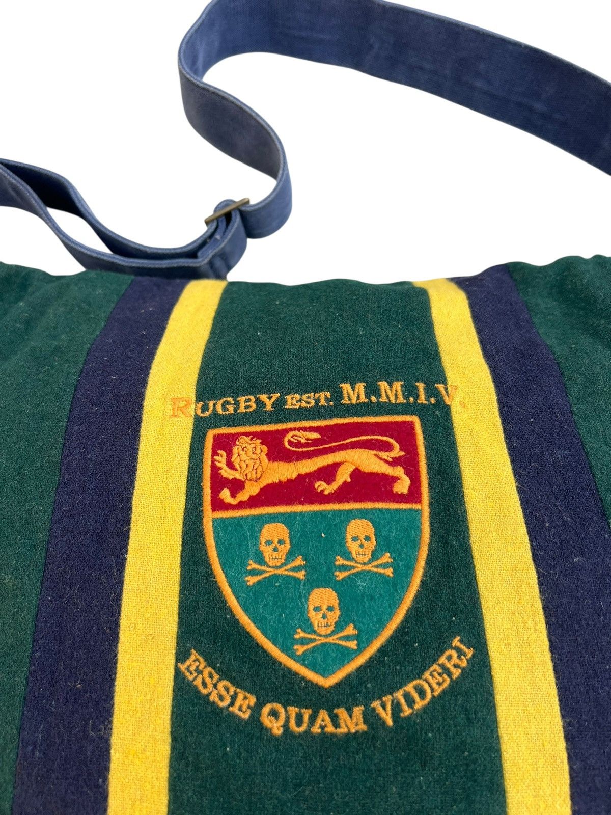 Rugby Ralph Lauren Ralph Lauren Rugby Fade Patina Duck Canvas Messenger Bag Size ONE SIZE - 8 Thumbnail