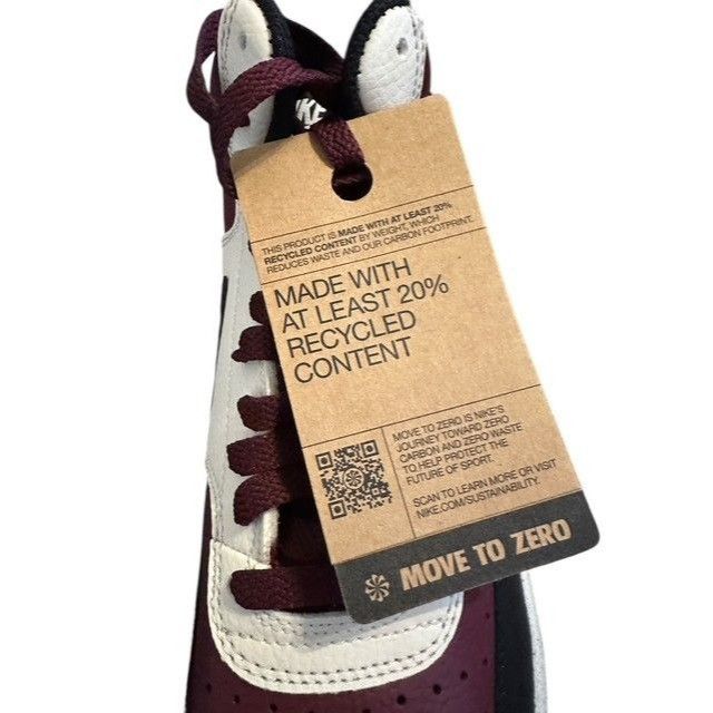 Nike Nike Court Vision Mid Next Nature Dark Beetroot DN3577-600 M Size US 9.5 / EU 42-43 - 8 Thumbnail