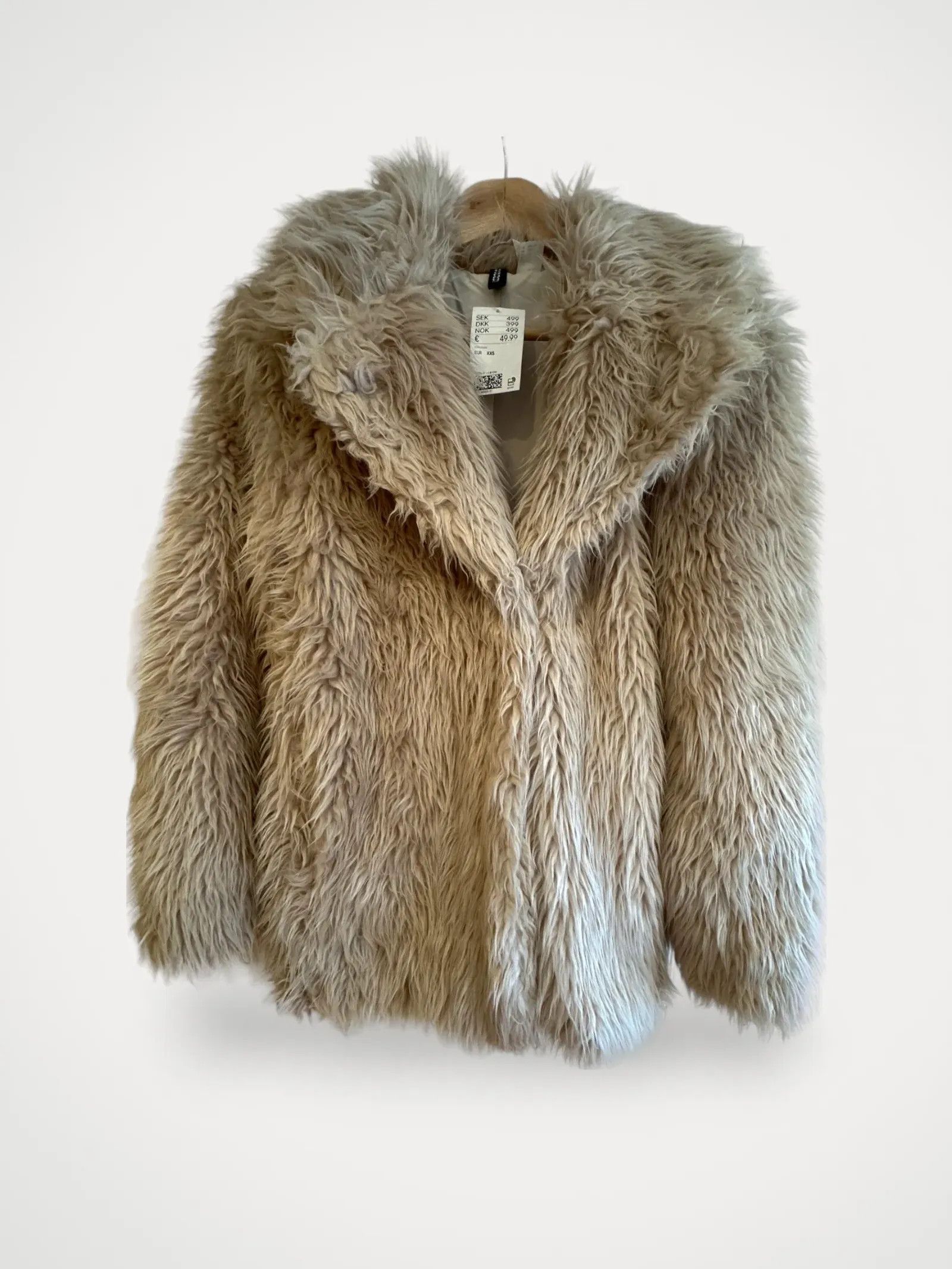 H&M H&M Fuskpäls Fur Faux Fur Size XXS / US 00 / IT 34 - 1 Thumbnail