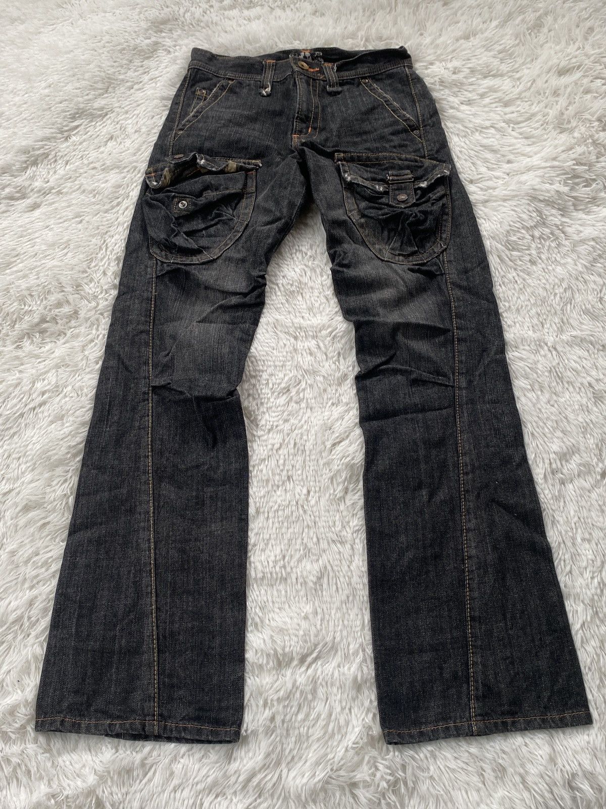 Edwin RARE💥 Stonewash vintage Edwin 505 Bushpant jeans BOOTCUT Size US 29 - 1 Thumbnail