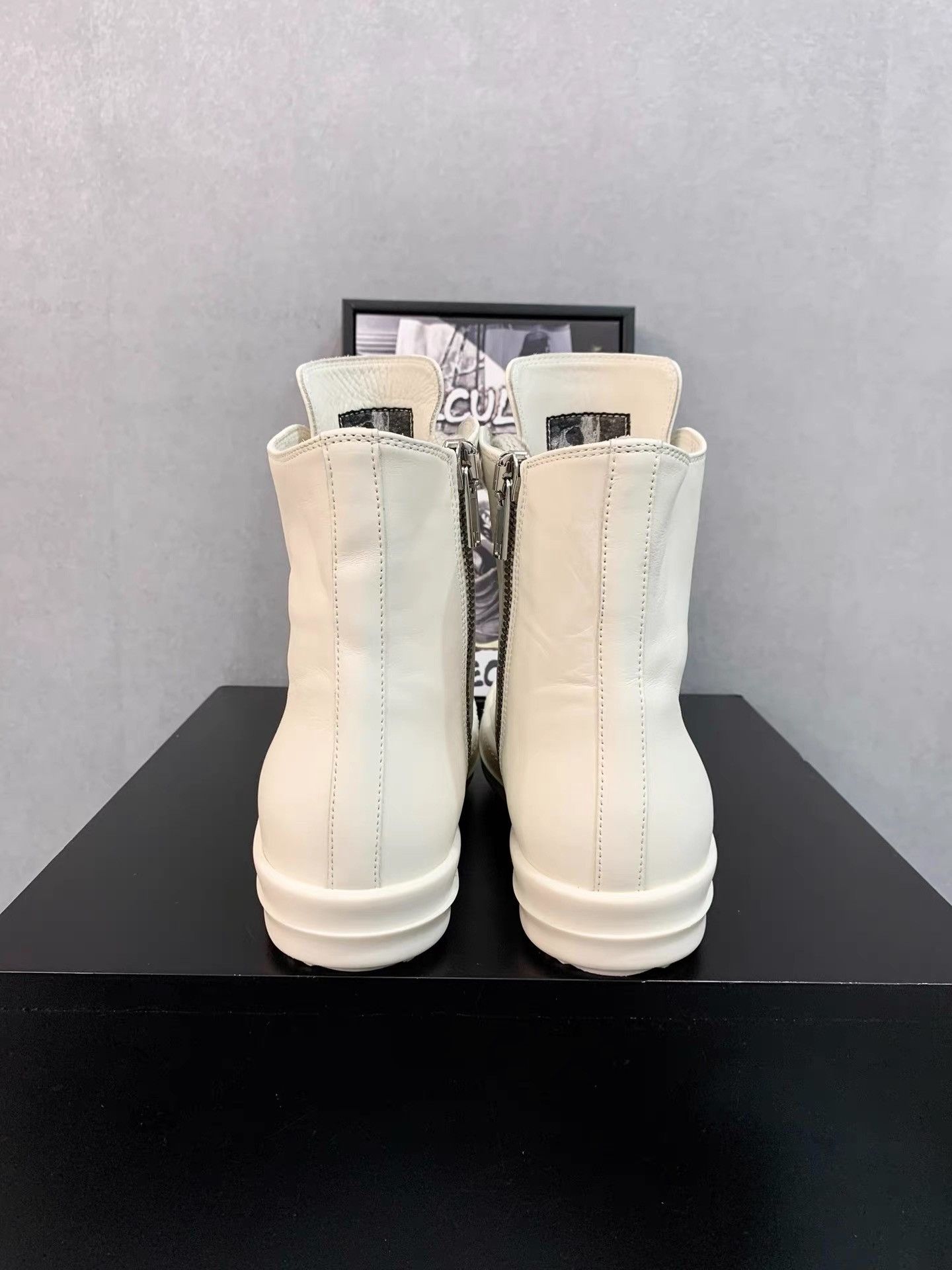 Rick Owens Rick Owens 24SS Mainline Thick Laces High Top Sneakers K34 Size US 5 / IT 35 - 7 Thumbnail