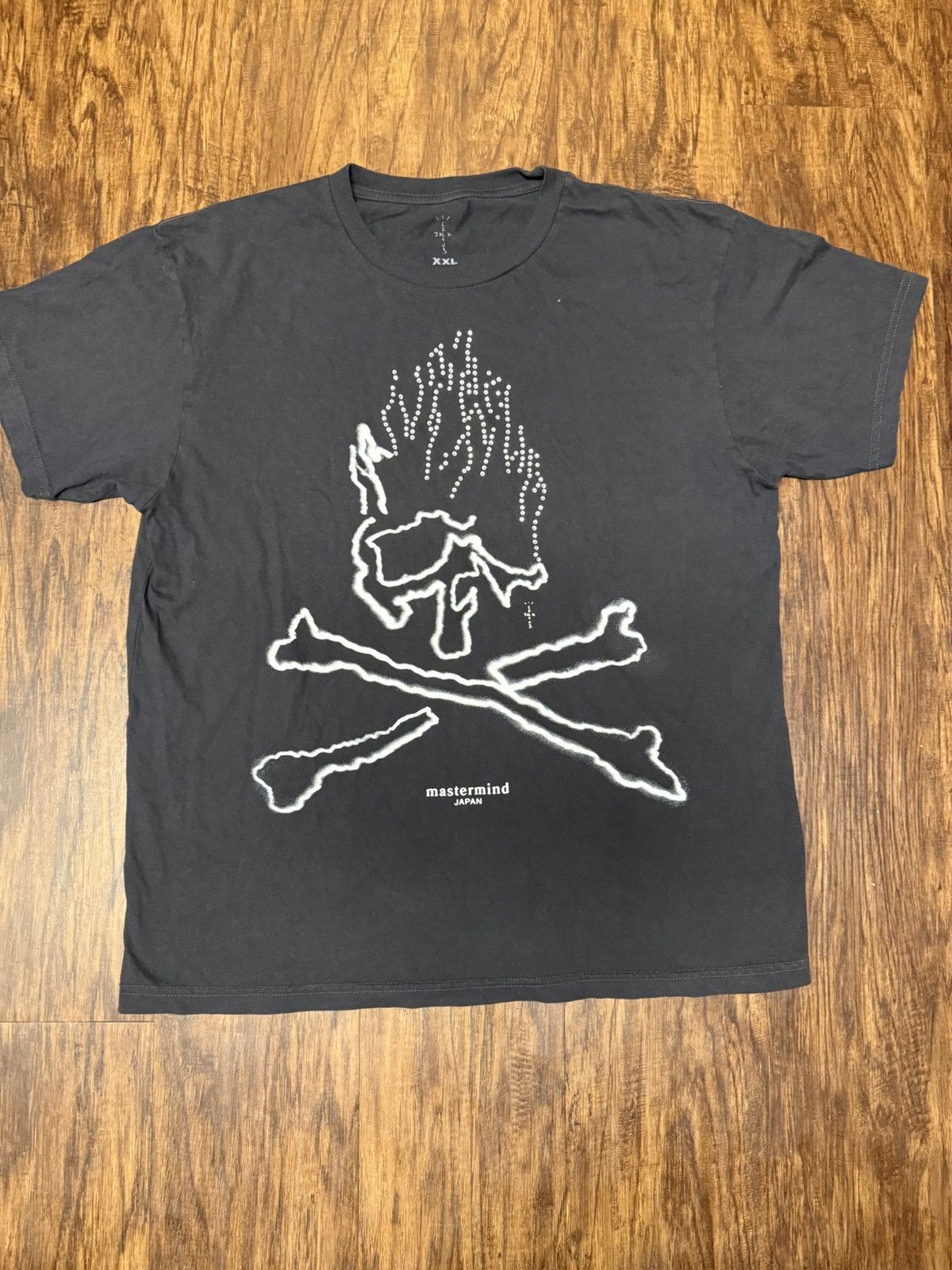 Other Cactus jack x Mastermind Japan Black T-Shirt Size US XXL / EU 58 / 5 - 3 Thumbnail