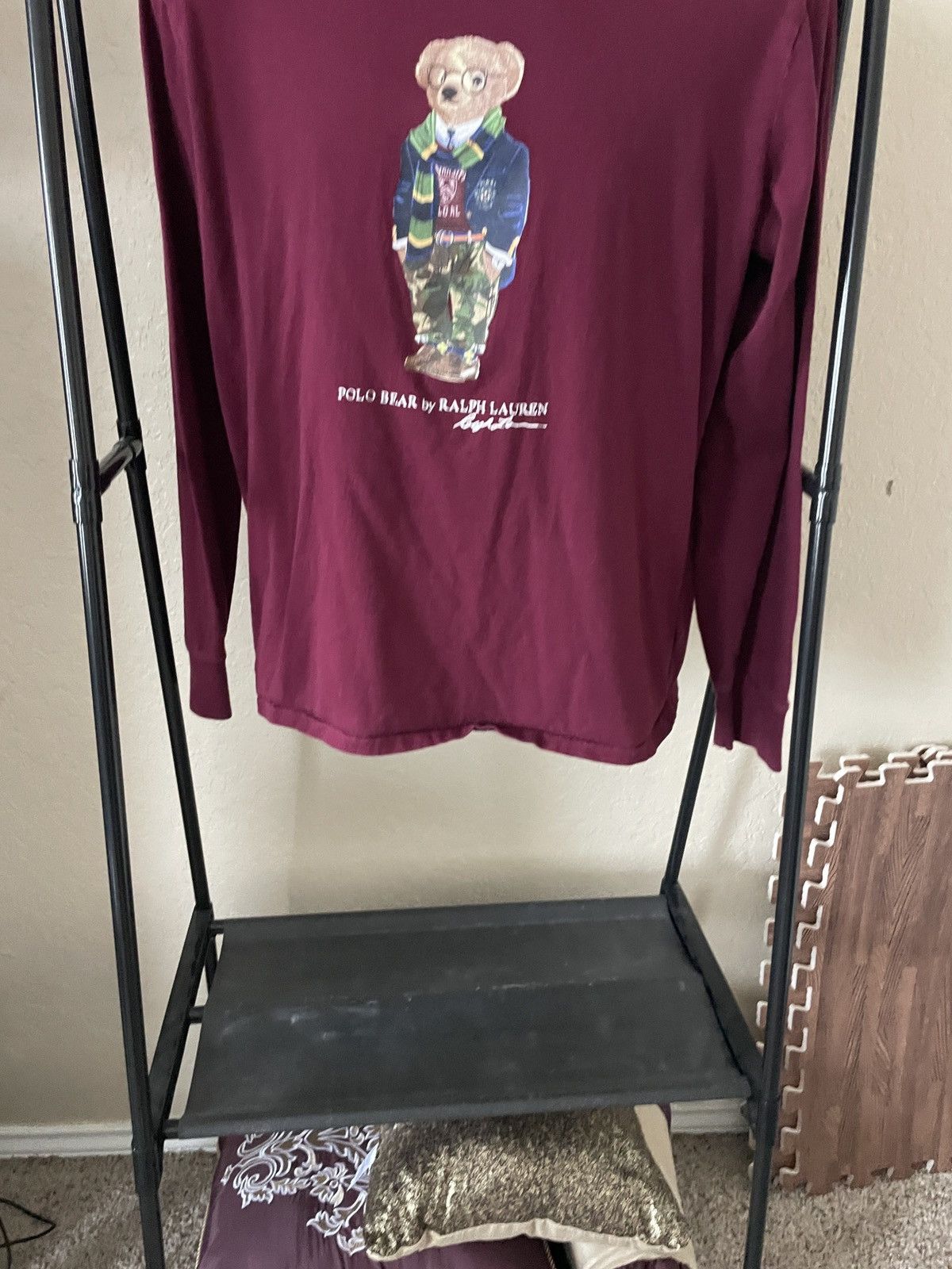 Polo Ralph Lauren Polo Bear Camo Preppy LS tee Size US M / EU 48-50 / 2 - 3 Thumbnail