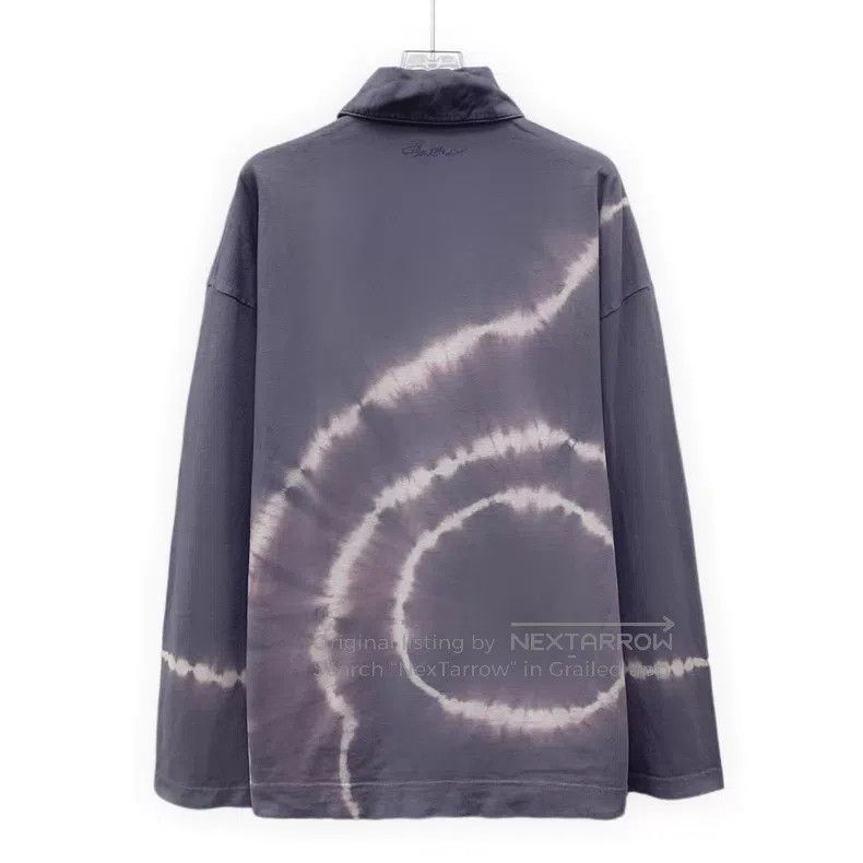Acne Studios Acne Studios Purple shaped tie-dye printed cotton collar l Size XXS / US 00 / IT 34 - 2 Thumbnail