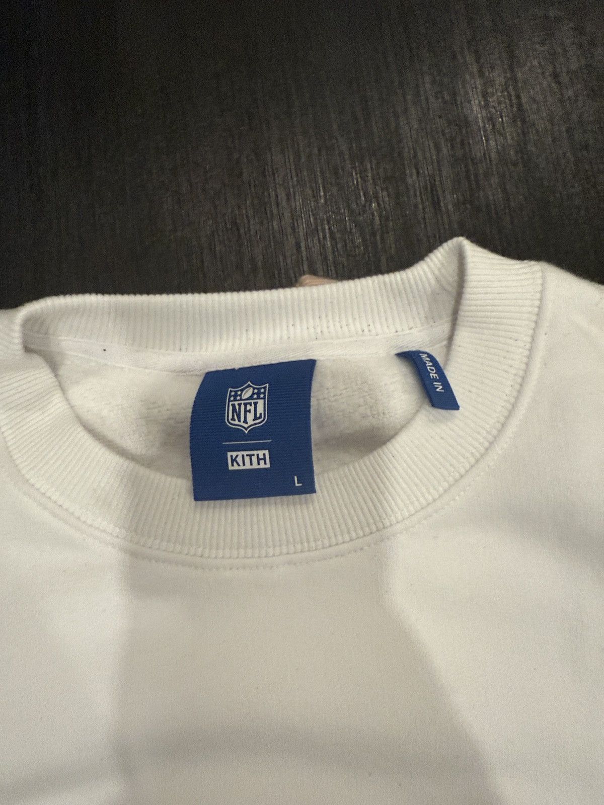 Kith KITH FOR THE NFL: GIANTS 1925 NELSON CREWNECK WHITE medium Size US M / EU 48-50 / 2 - 5 Thumbnail