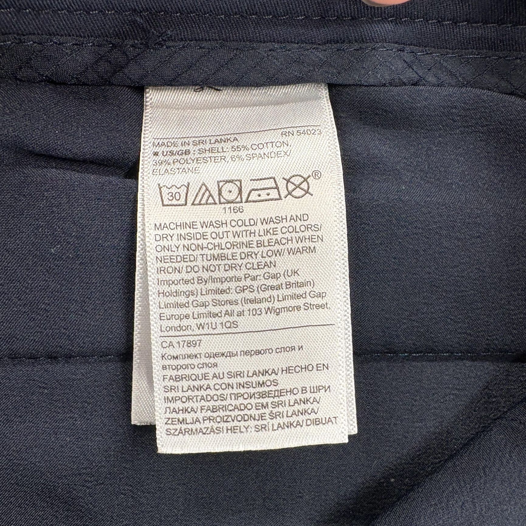 Banana Republic Banana Republic Pants Mens 36x28 Blue Core Temp Chino Slim Fit Stretch Casual Pants Size US 36 / EU 52 - 5 Thumbnail