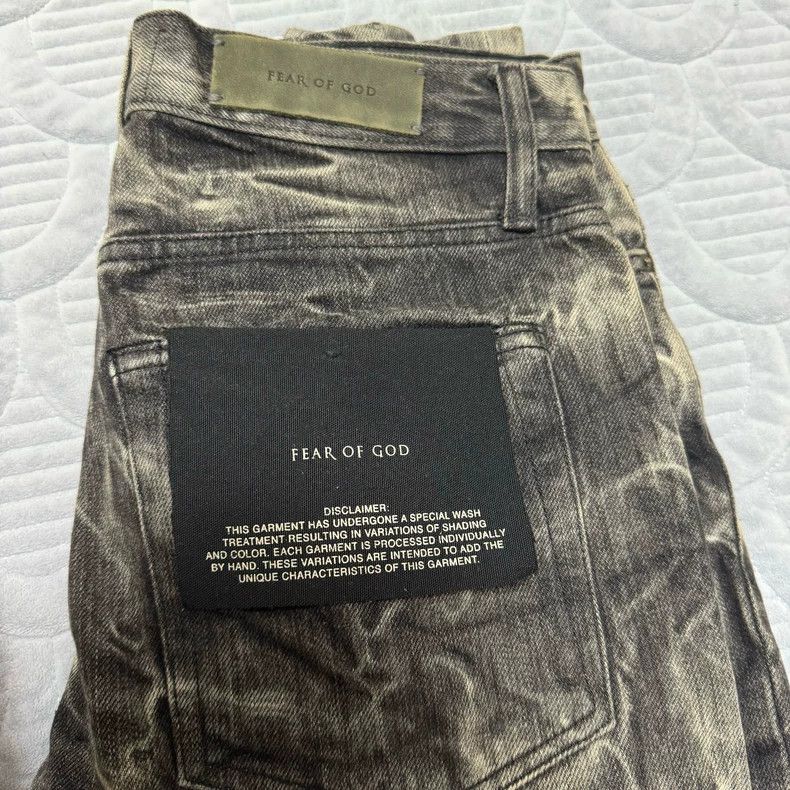 Fear of God Fear of God Black water ripples Size US 29 - 3 Thumbnail