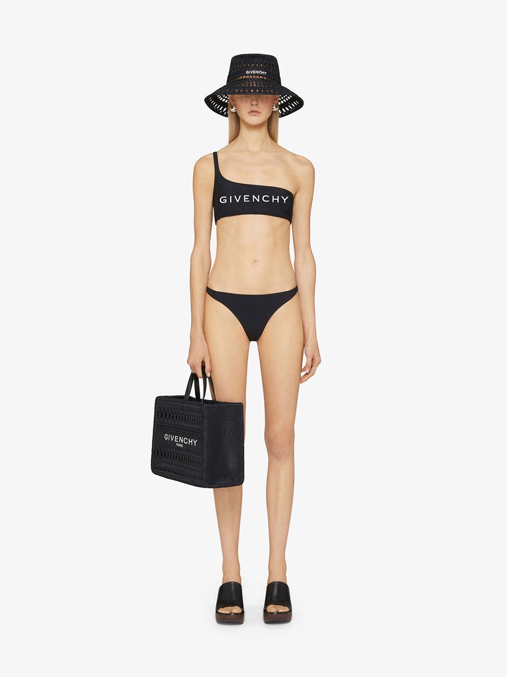 Givenchy o1w1db10825 Size: XS / One Shoulder Bikini Bra Black/White Size ONE SIZE - 2 Thumbnail