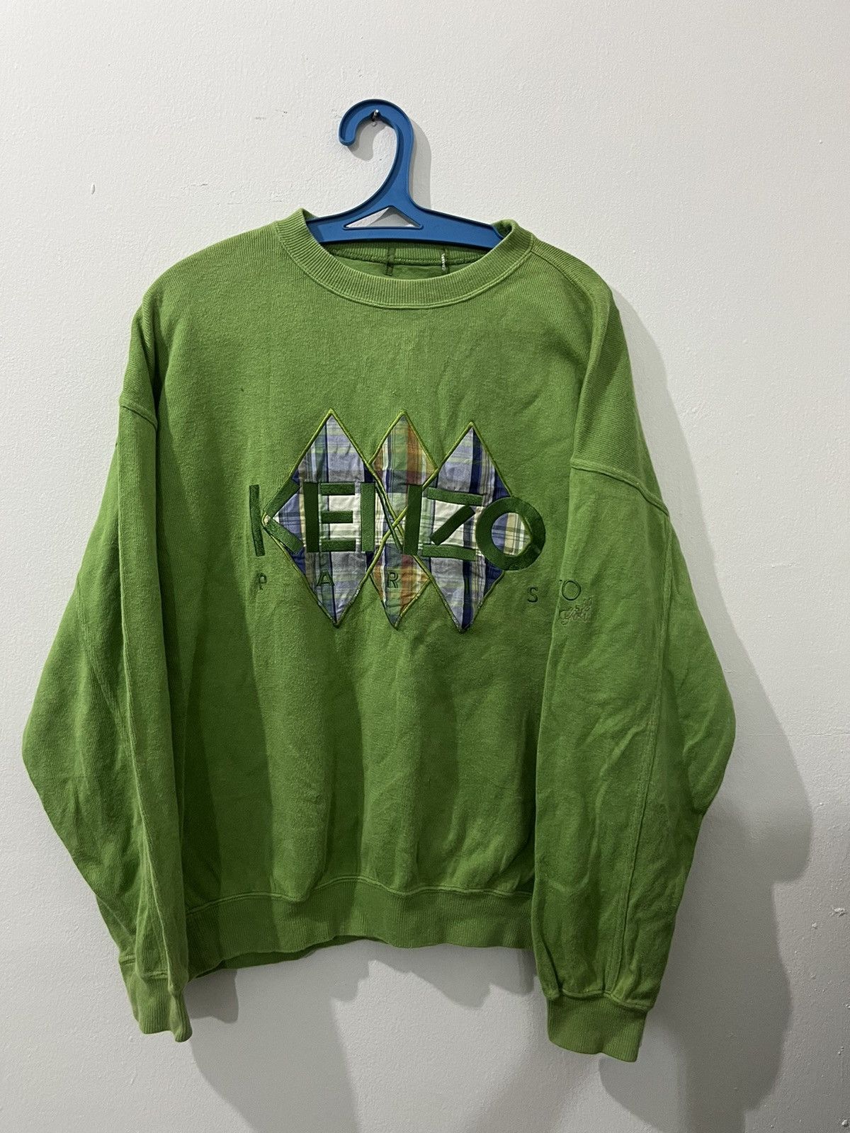 Kenzo Vintage Y2K Kenzo Golf Large Embroidered Logo Crewneck Size US L / EU 52-54 / 3 - 1 Thumbnail