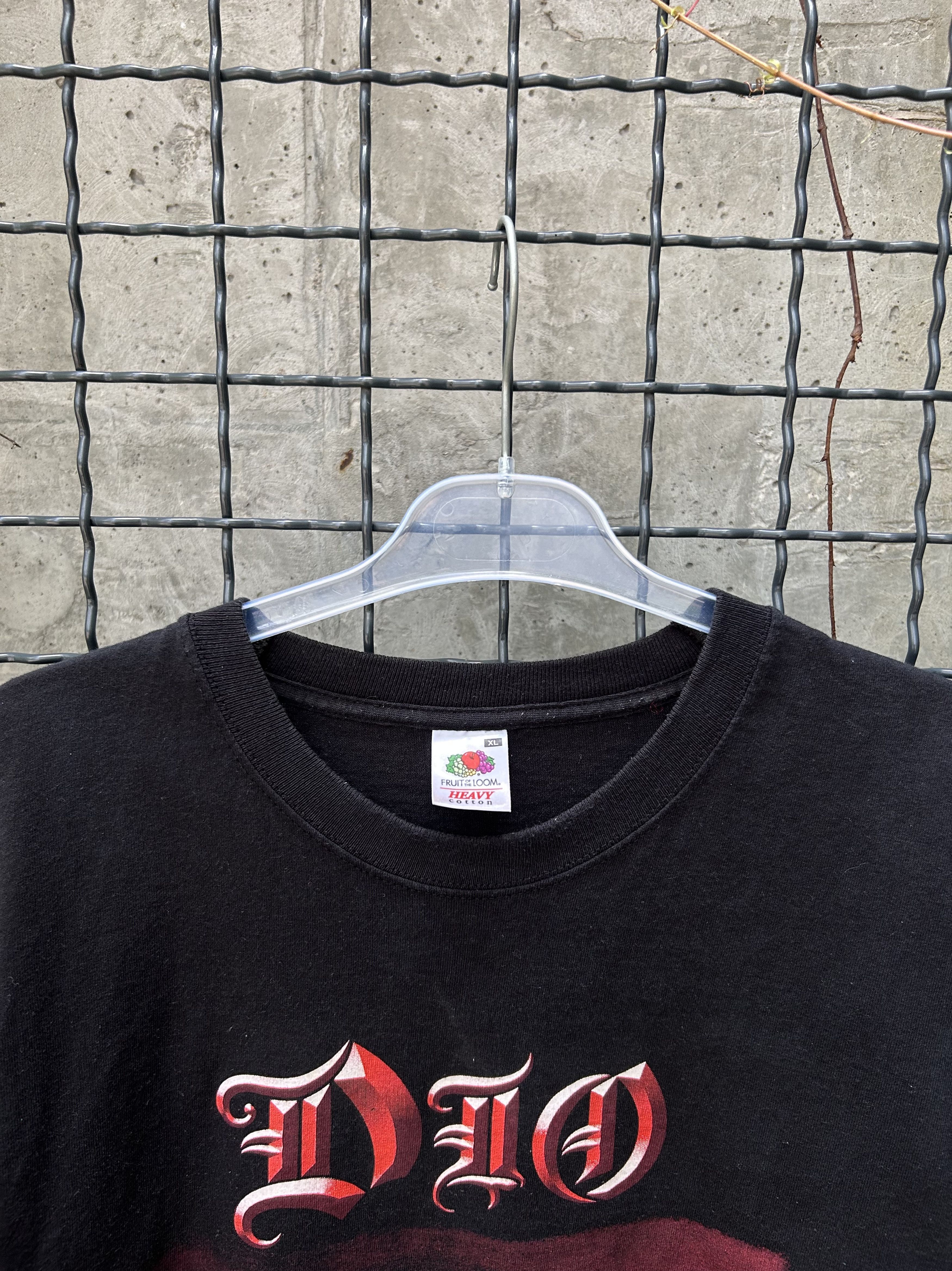 Band Tees Vintage 2010 Dio The Last in Line Rock Band T-shirt Size US XL / EU 56 / 4 - 3 Thumbnail