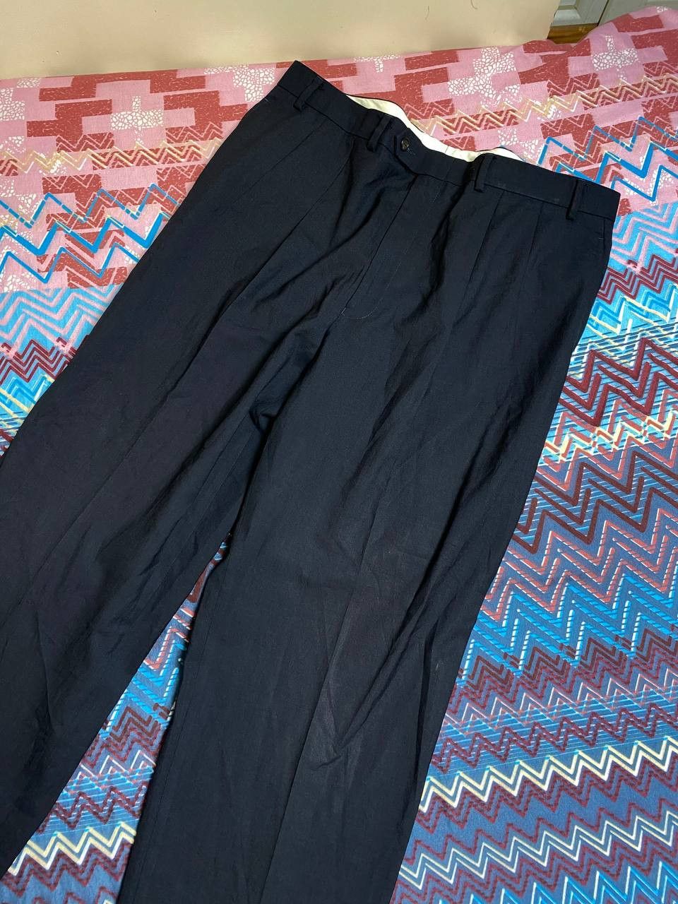 Polo Ralph Lauren Vintage Polo Ralph Lauren Pants Dark Navy Size US 38 / EU 54 - 10 Thumbnail