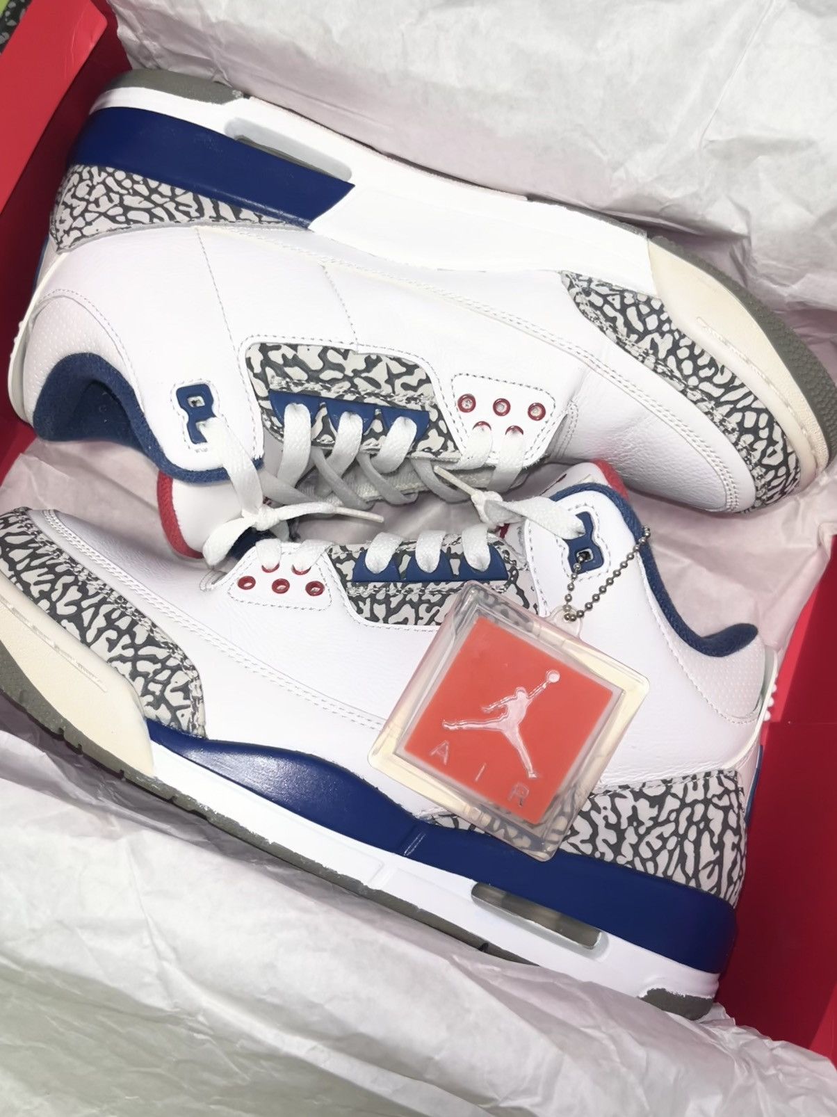 Nike Nike Air Jordan 3 “True Blue” 2016 Size US 10.5 / EU 43-44 - 9 Thumbnail
