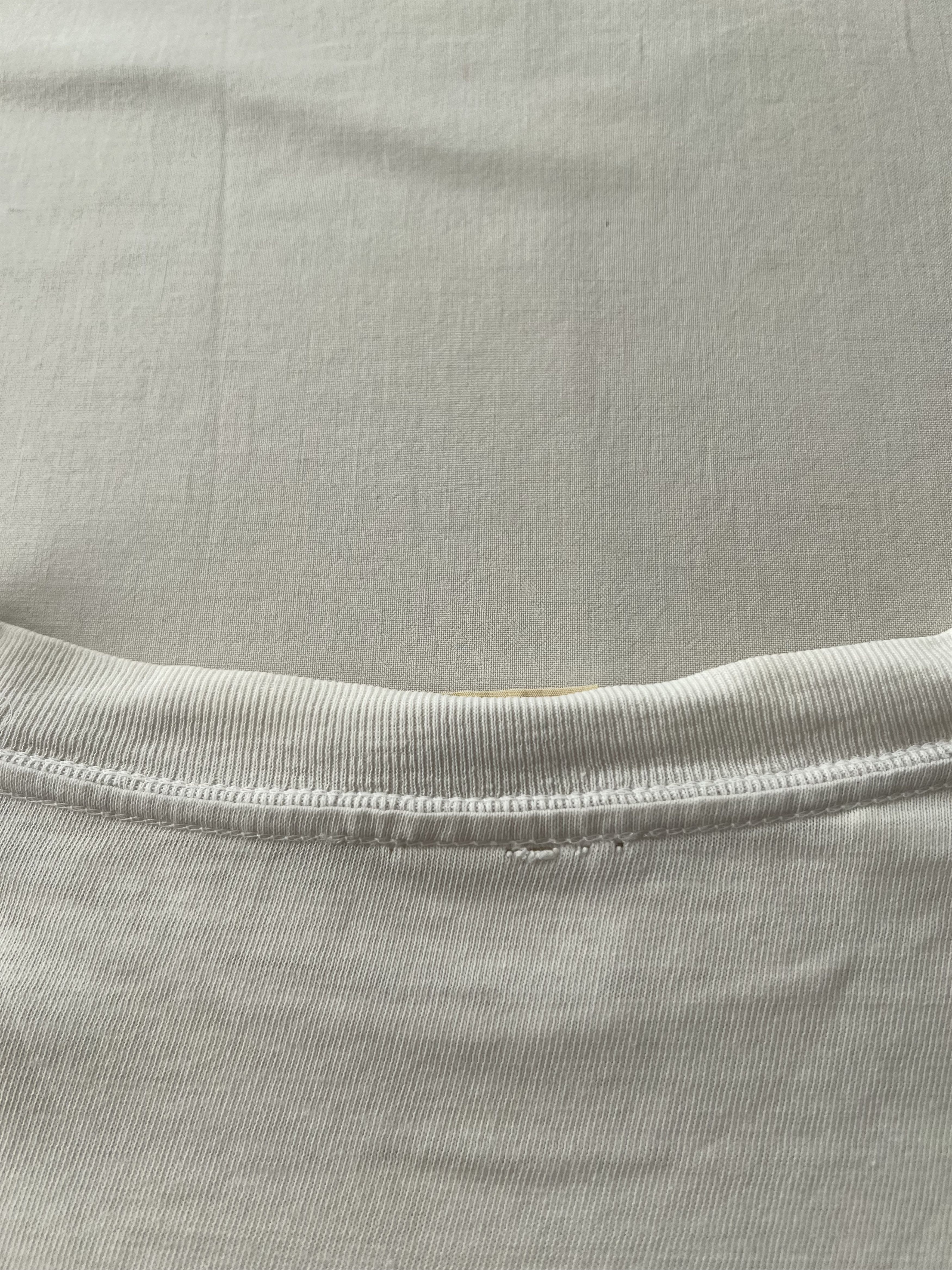 Levi's Vintage 90s Levis 501 Sexy Girl Promo White T-shirt Size US L / EU 52-54 / 3 - 15 Thumbnail