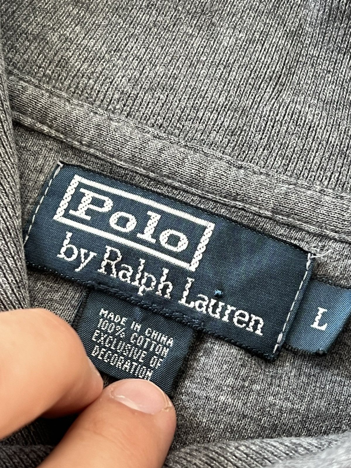 Vintage ‼️VINTAGE POLO RALPH LAUREN Knited HIGH NECK Oldmoney Sweater Size US L / EU 52-54 / 3 - 17 Thumbnail