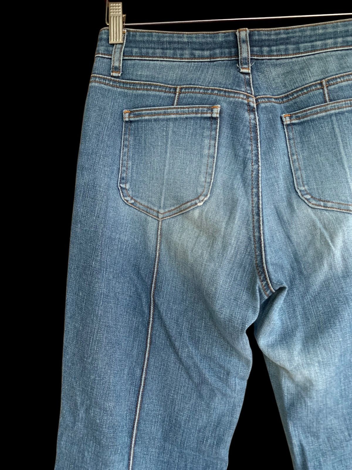 Japanese Brand Sweet Camel Jeans Flare Cut Size 28" / US 6 / IT 42 - 15 Thumbnail