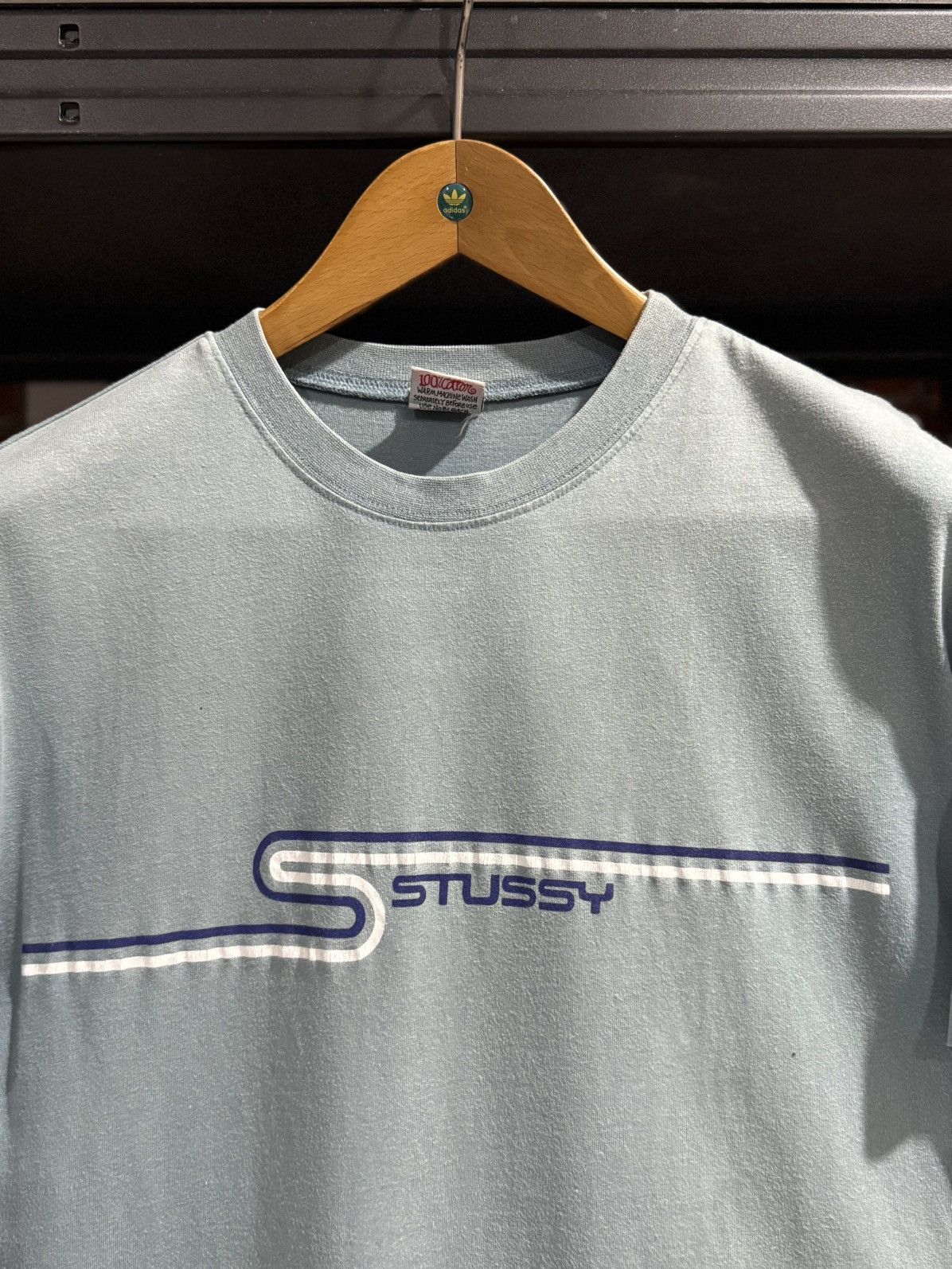 Stussy × Vintage Vintage 90s Stussy Skateboard Faded Australia Tee Size US M / EU 48-50 / 2 - 2 Thumbnail