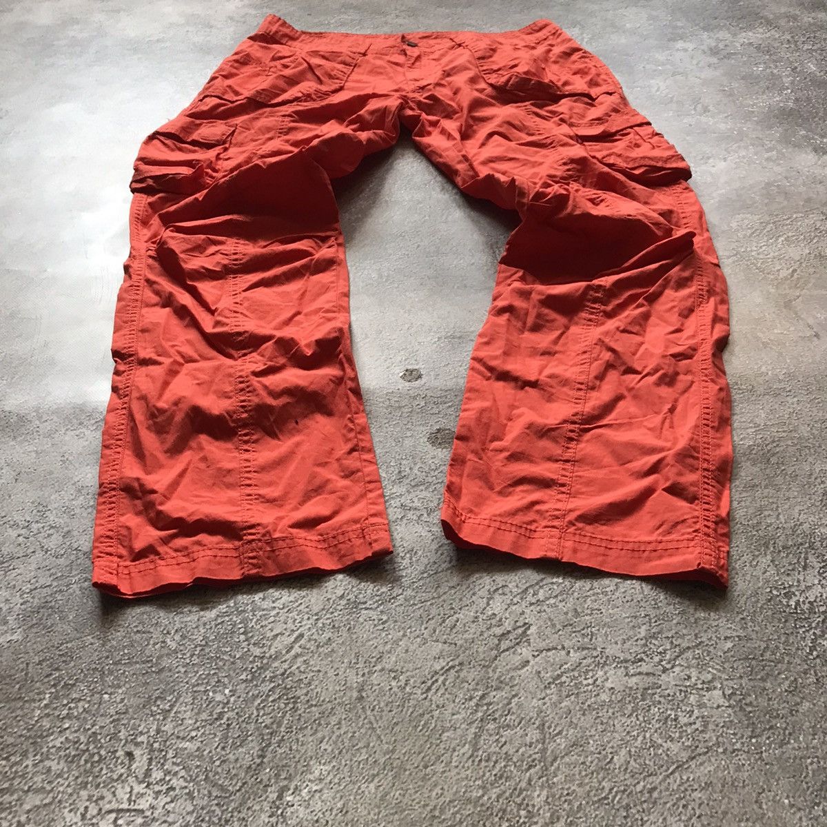 Vintage Vintage Y2K Baggy Cargo Pants Distressed Thrashed Streetwear Size US 38 / EU 54 - 1 Thumbnail