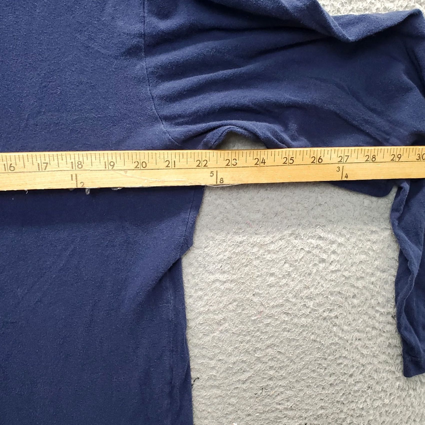 Polo Ralph Lauren Polo Ralph Lauren T-Shirt Mens L Navy Long Sleeve Pony Logo Crew Neck Pullover Size US L / EU 52-54 / 3 - 5 Thumbnail