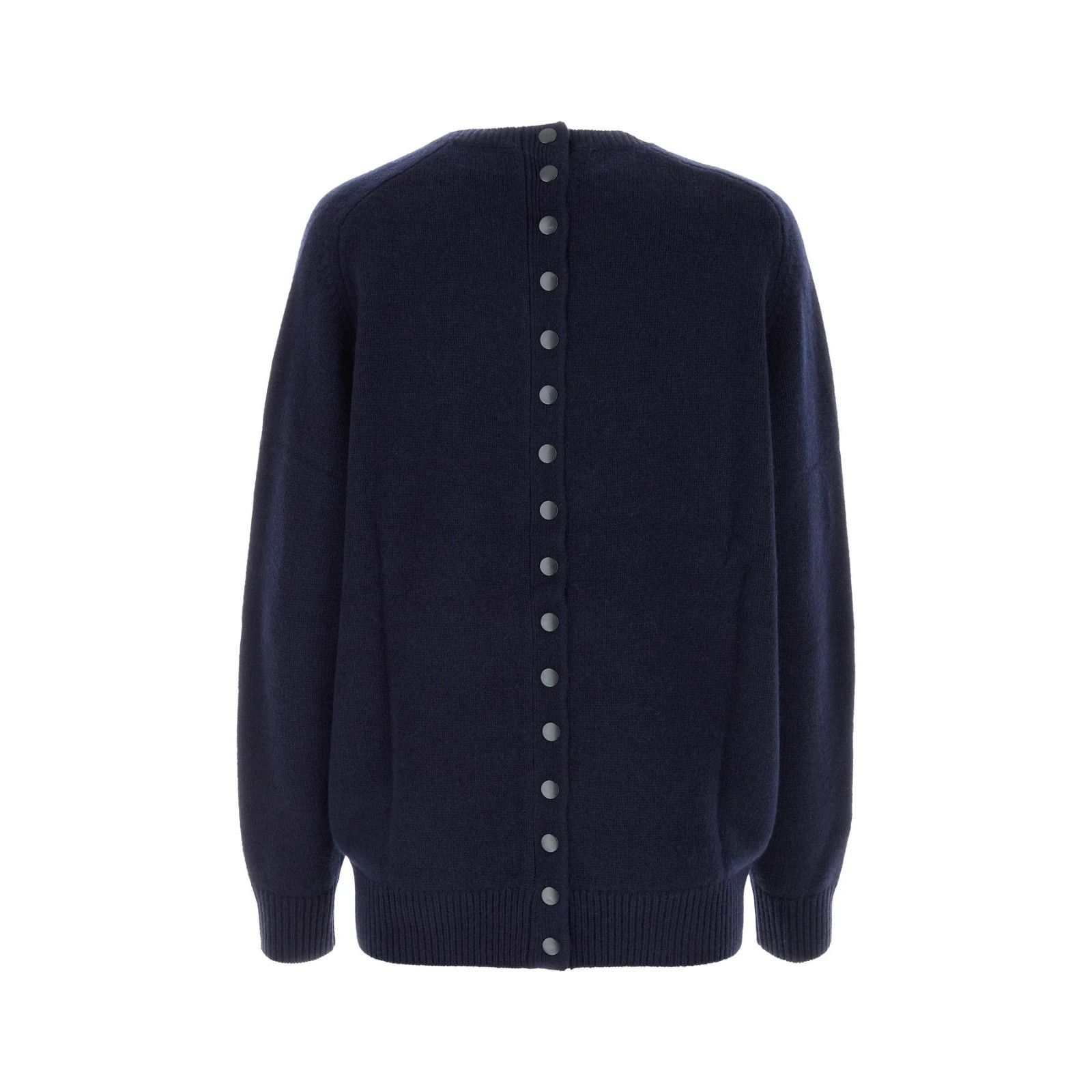 Isabel Marant ISABEL MARANT Lison Midnight Blue Wool Blend Oversize Sweate Size ONE SIZE - 2 Thumbnail