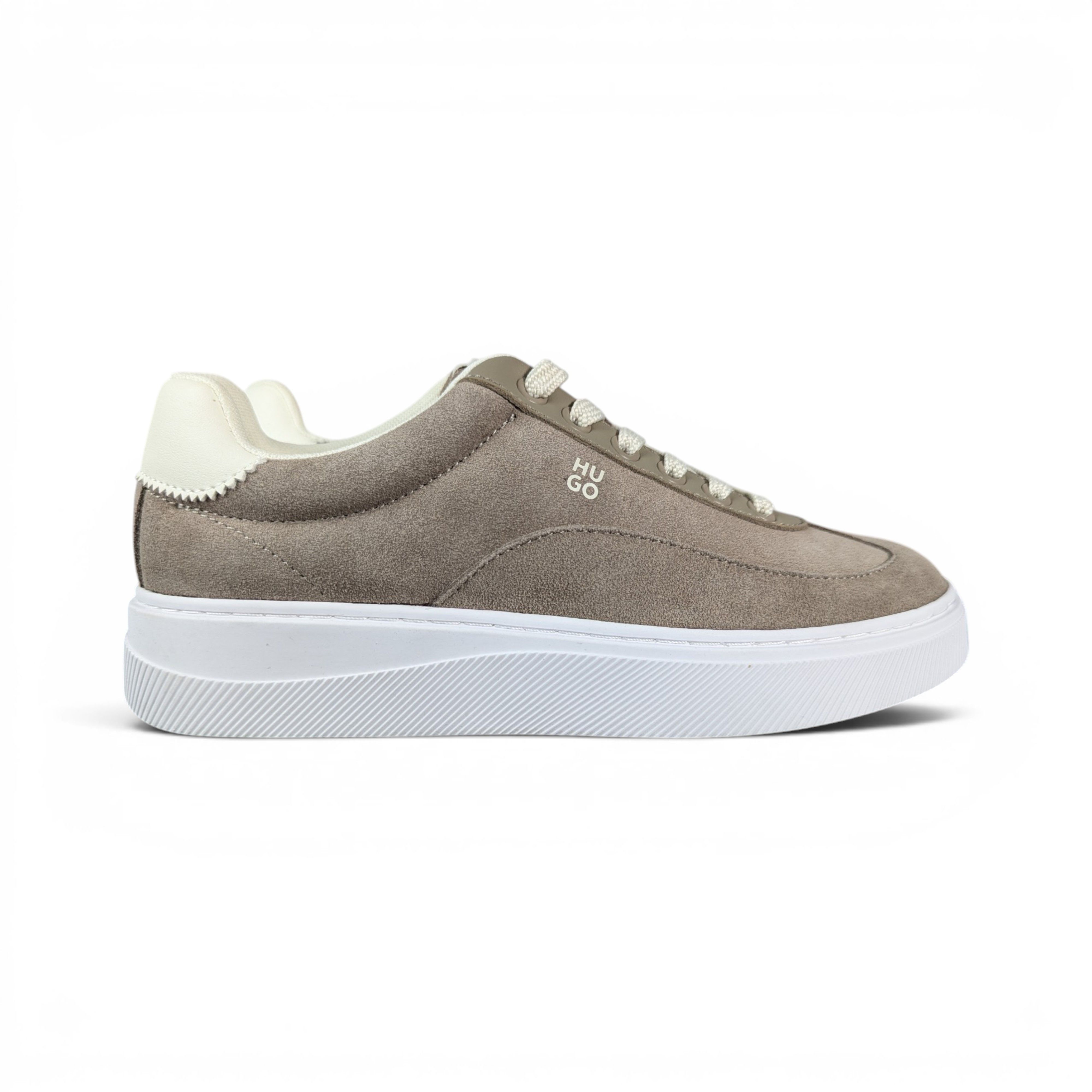 Hugo Boss HUGO BOSS BROWN SUEDE SNEAKERS Size US 7 / IT 37 - 4 Thumbnail
