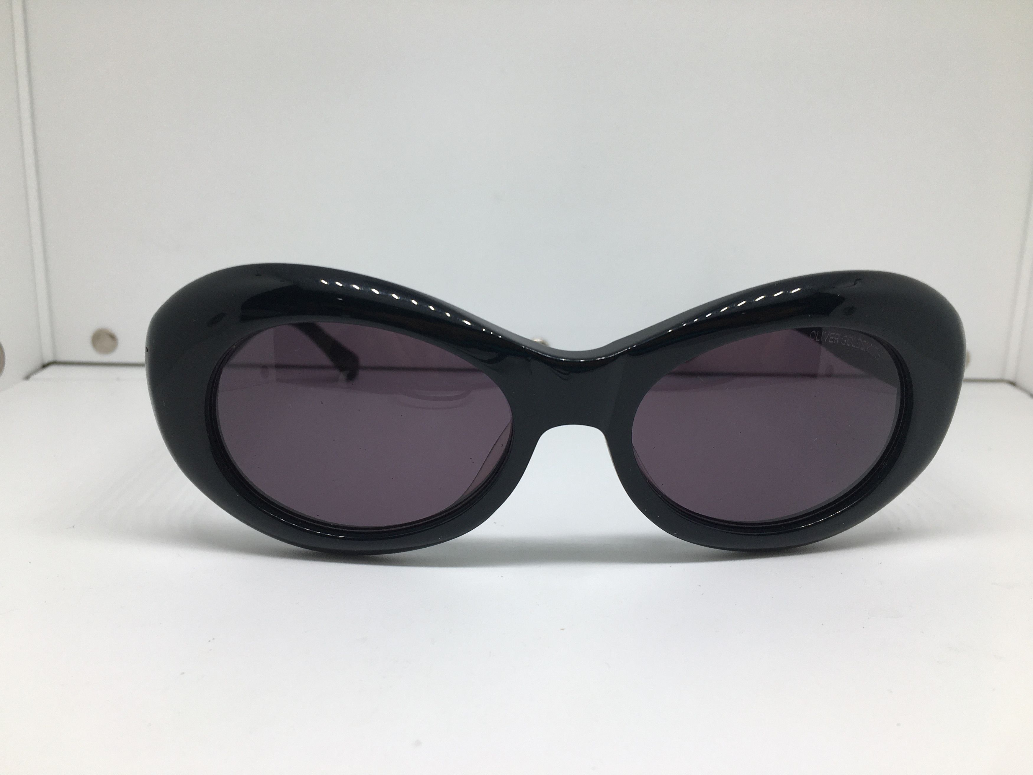 Vintage Oliver Gold Smith Black Jackio Sunglasses Frame Size ONE SIZE - 1 Thumbnail